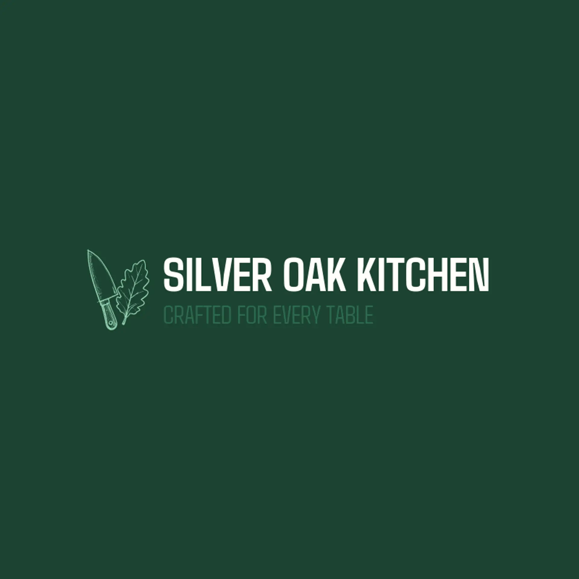 Silver Oak Kitchen logo for kitchen