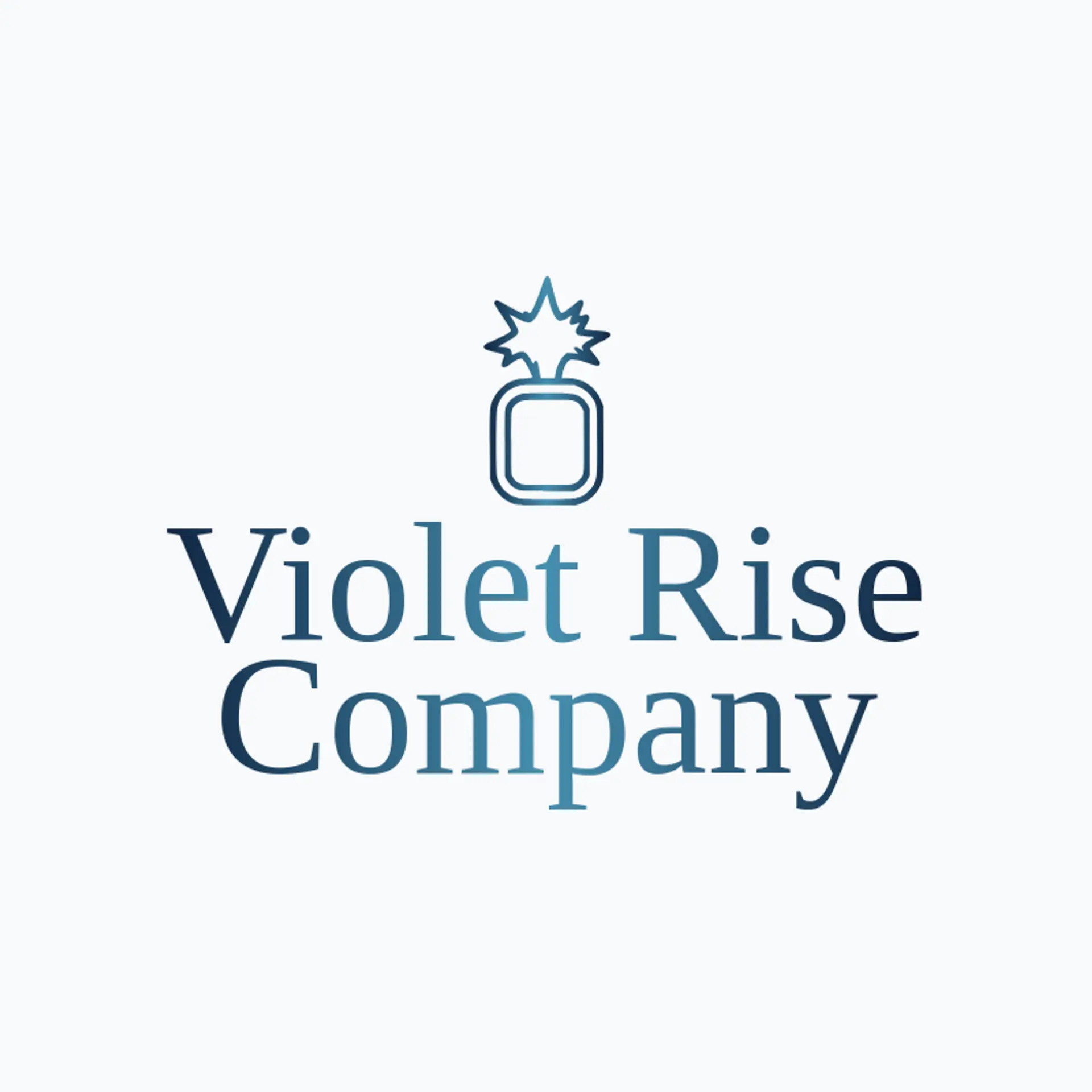 Violet Rise Company logo for elevator