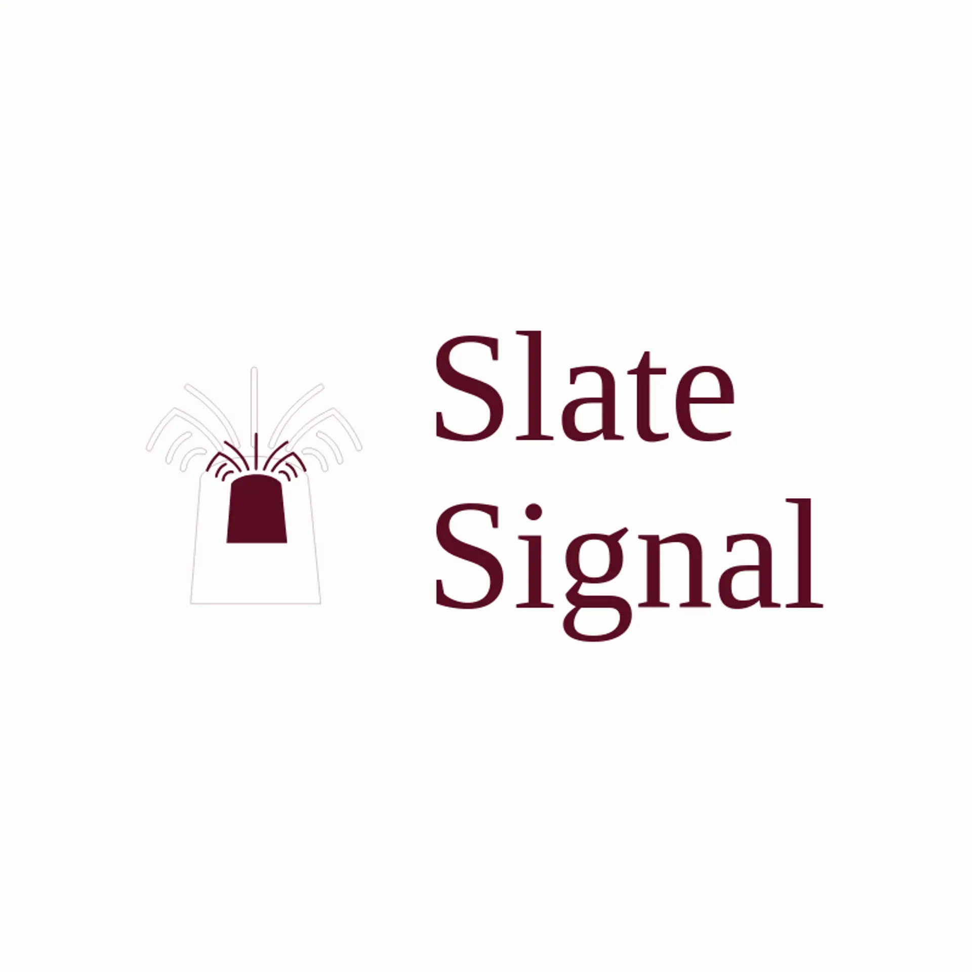 Slate Signal logo for stone