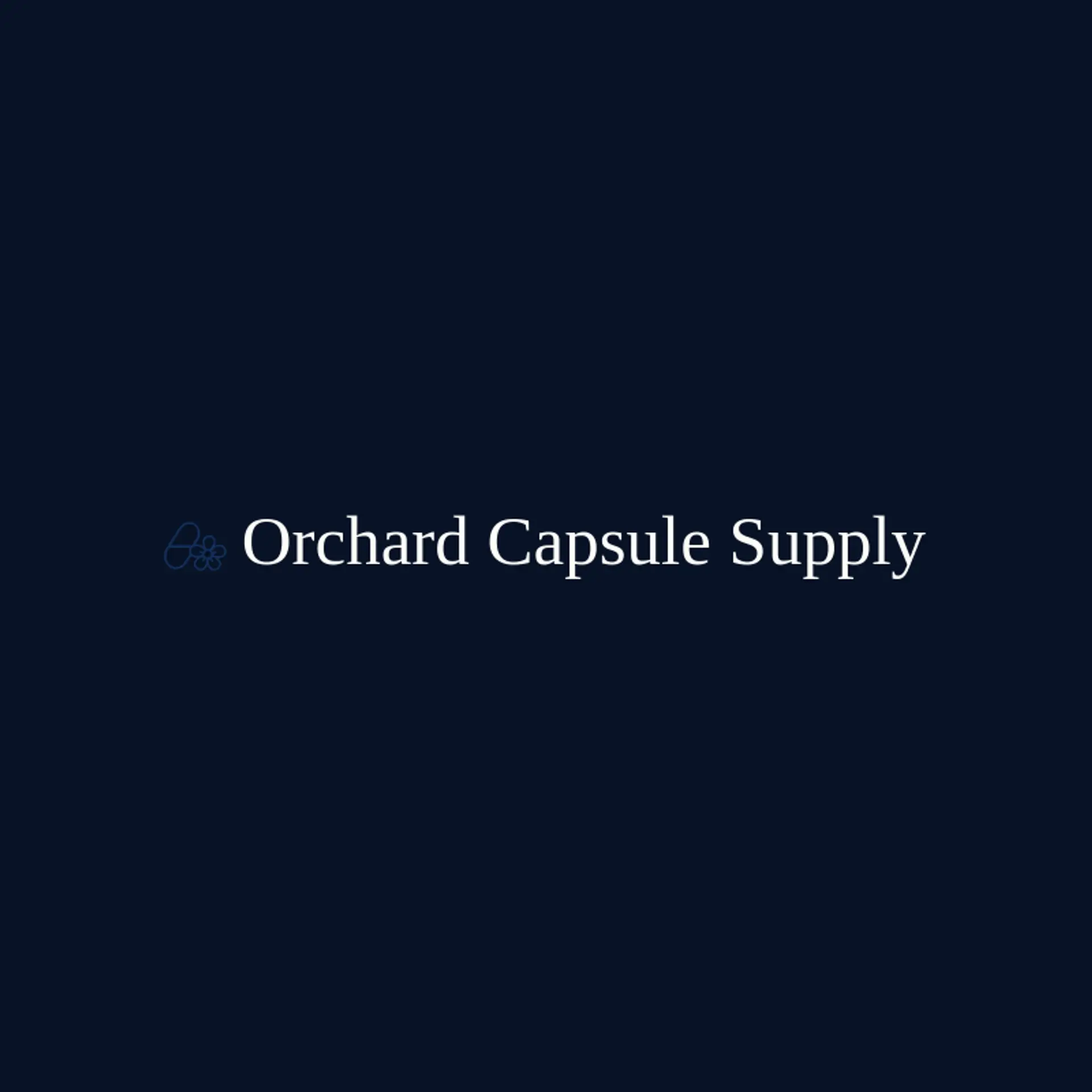 Orchard Capsule Supply logo for pill