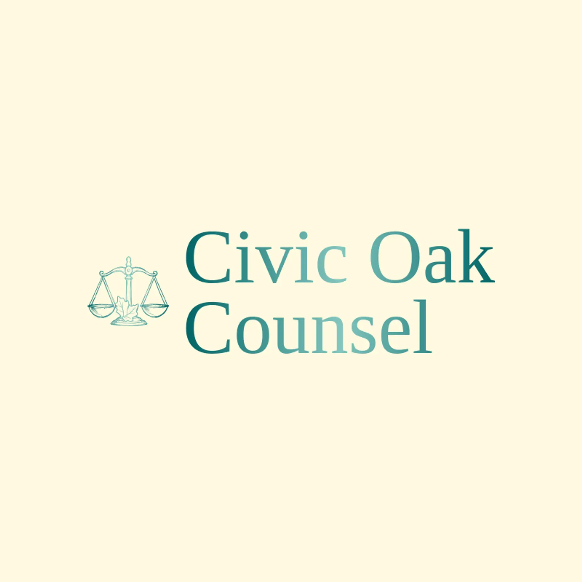Civic Oak Counsel logo for legal