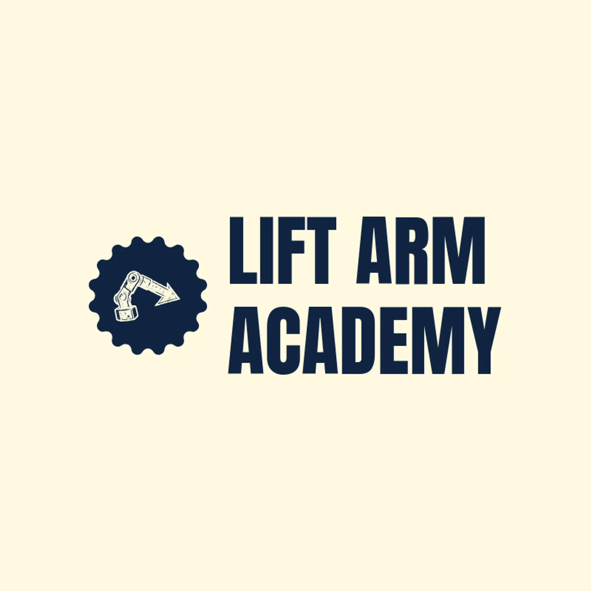 Lift Arm Academy logo for robot