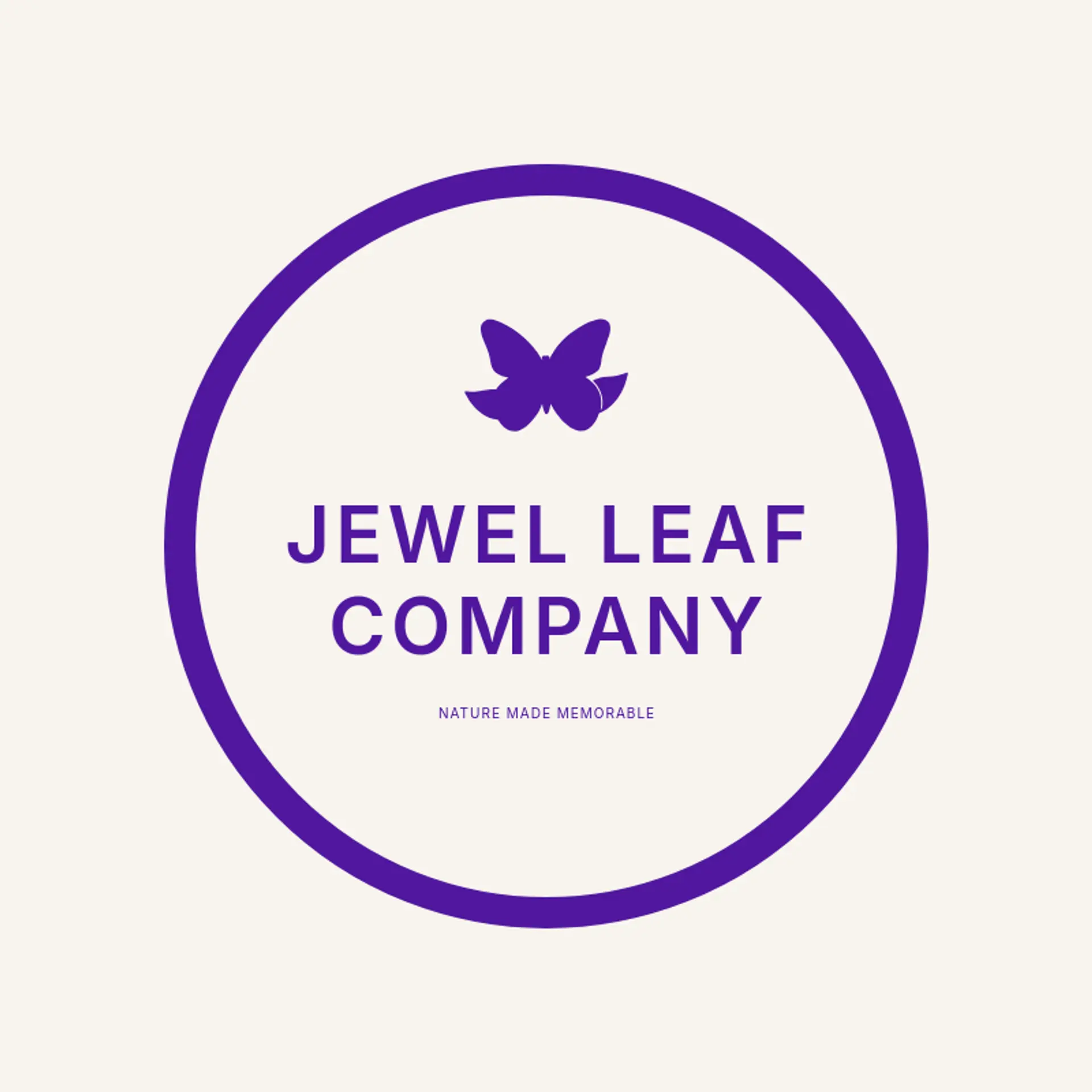 Jewel Leaf Company logo for monarch