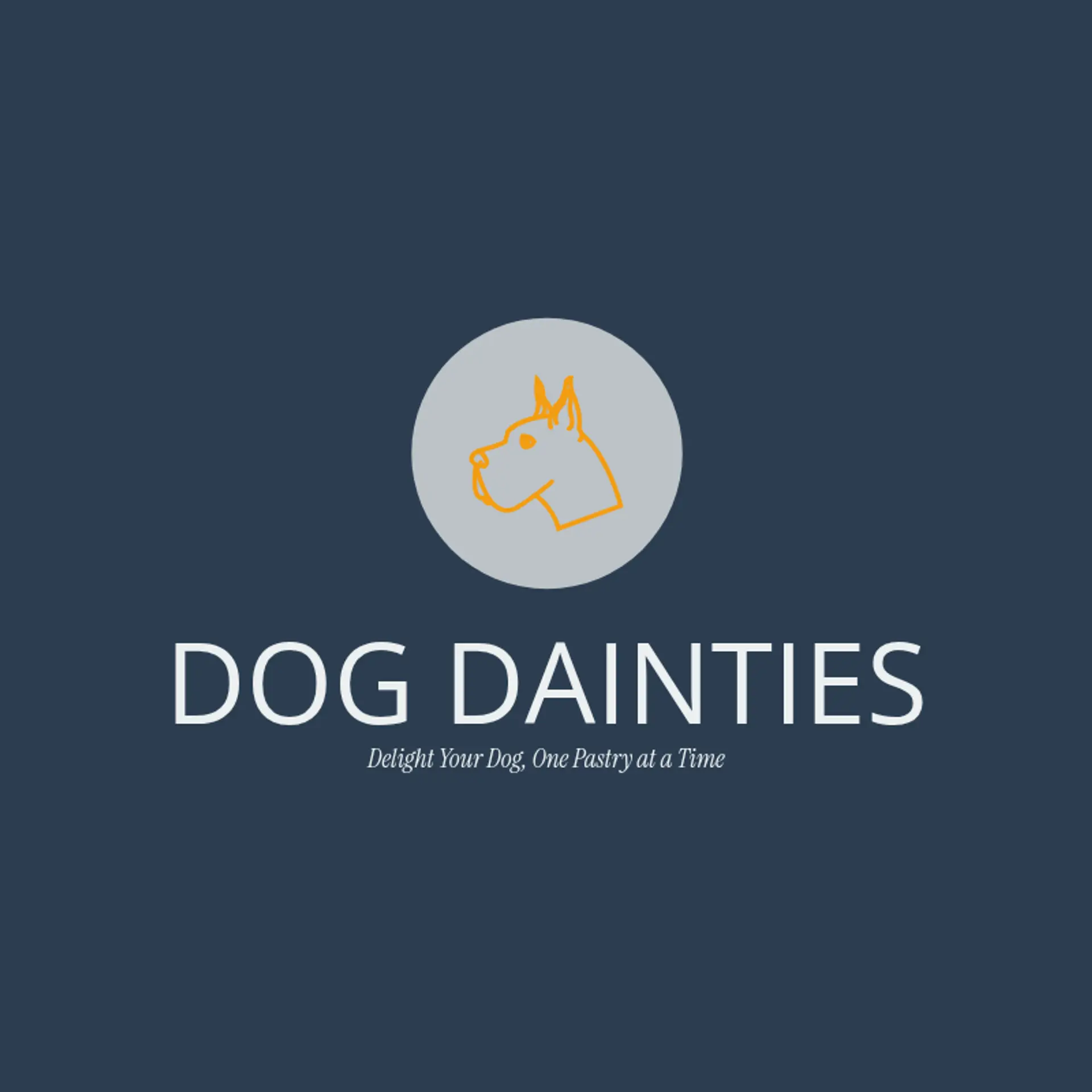 Canine Cookies & More logo for dog bakery