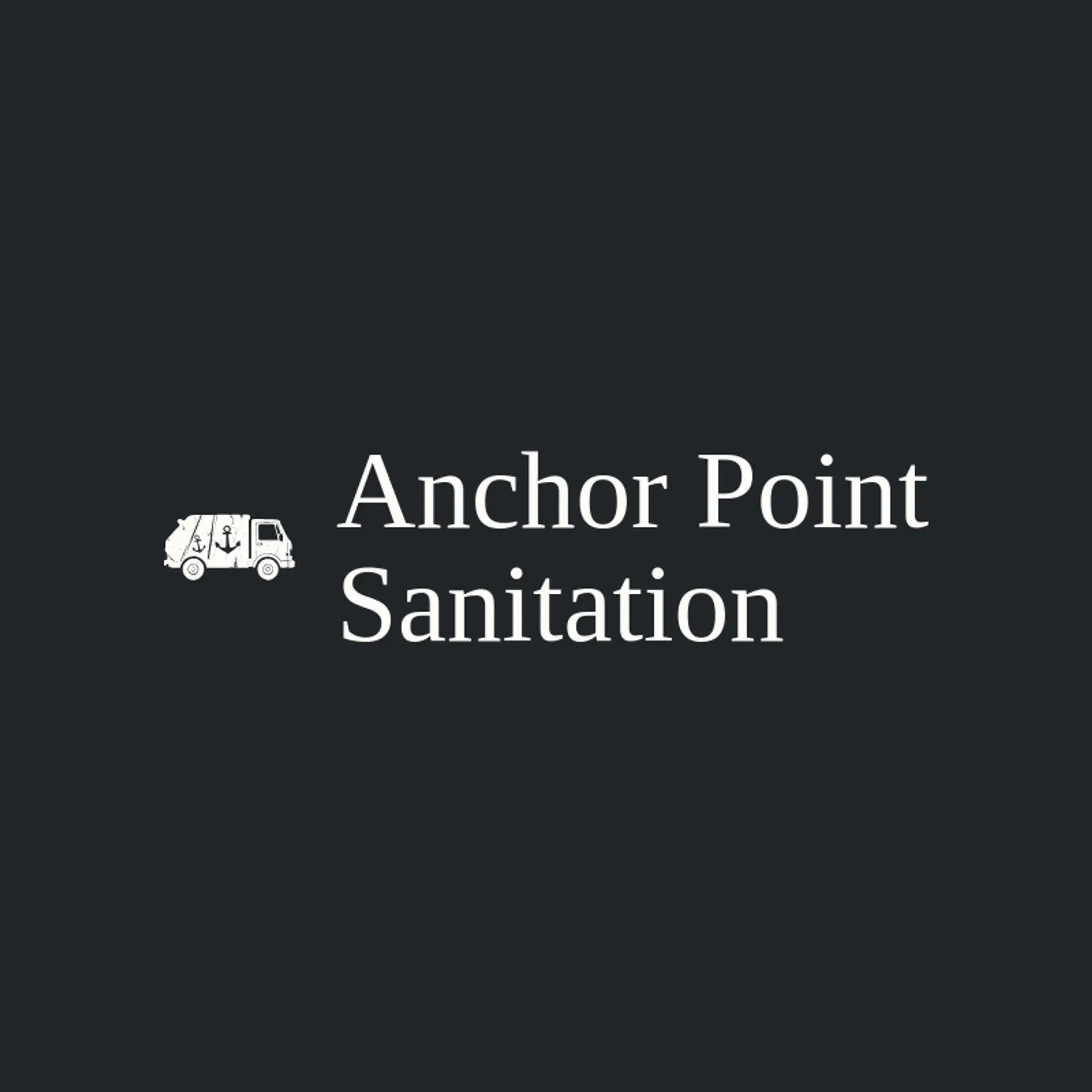 Anchor Point Sanitation logo for garbage