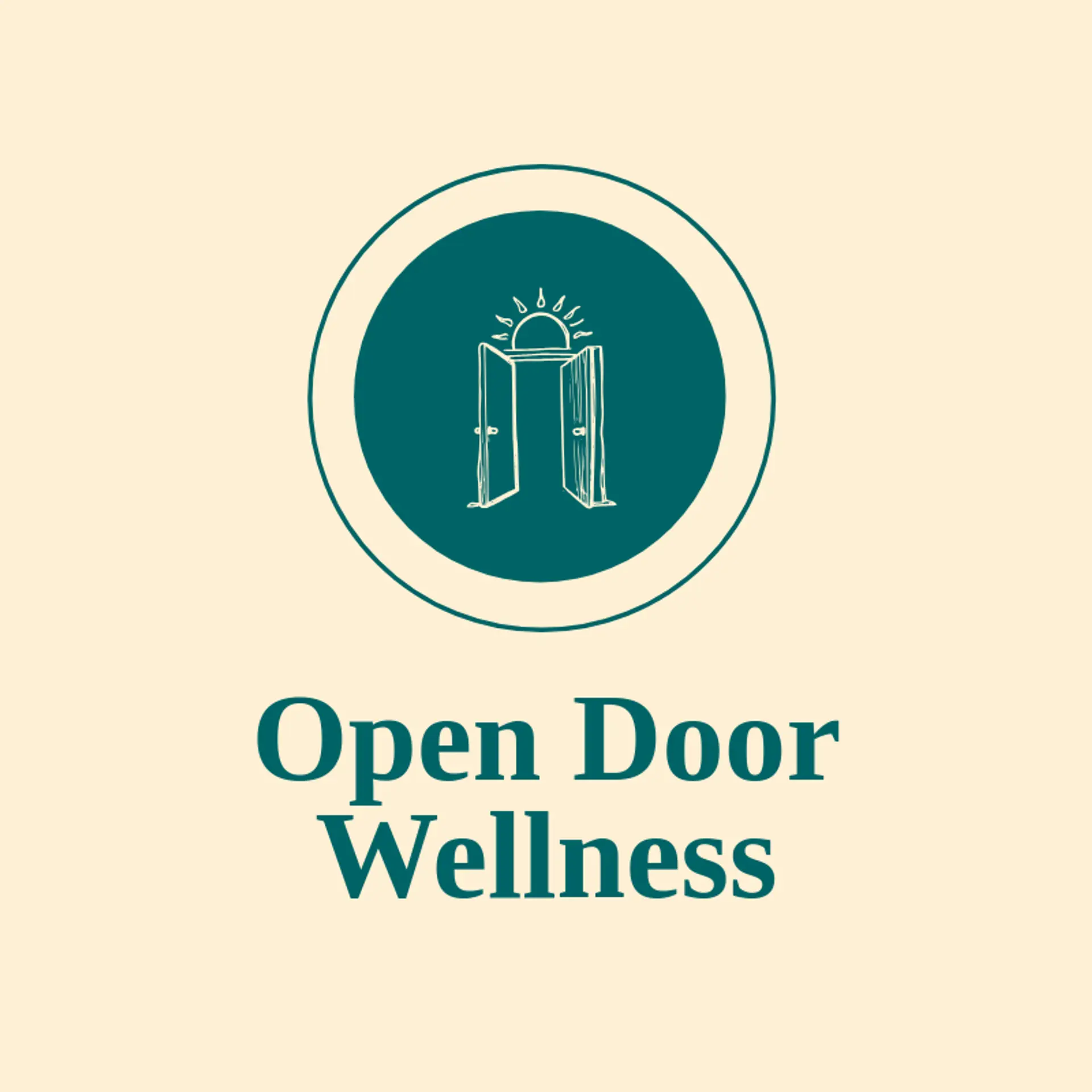 Open Door Wellness logo for home care
