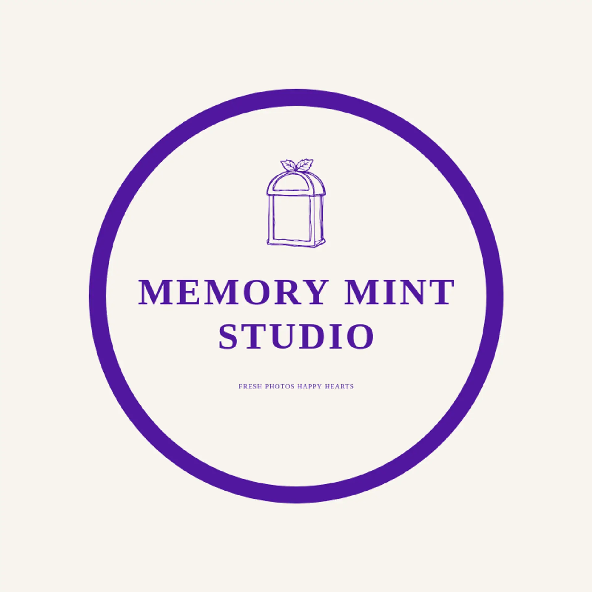 Memory Mint Studio logo for photo booth