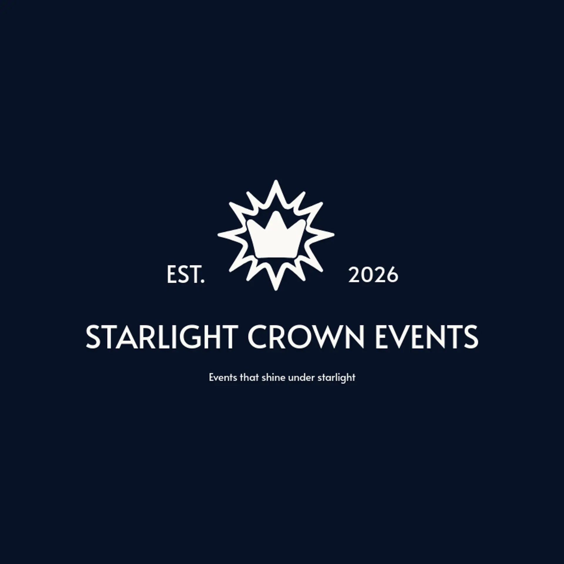 Starlight Crown Events logo for queen