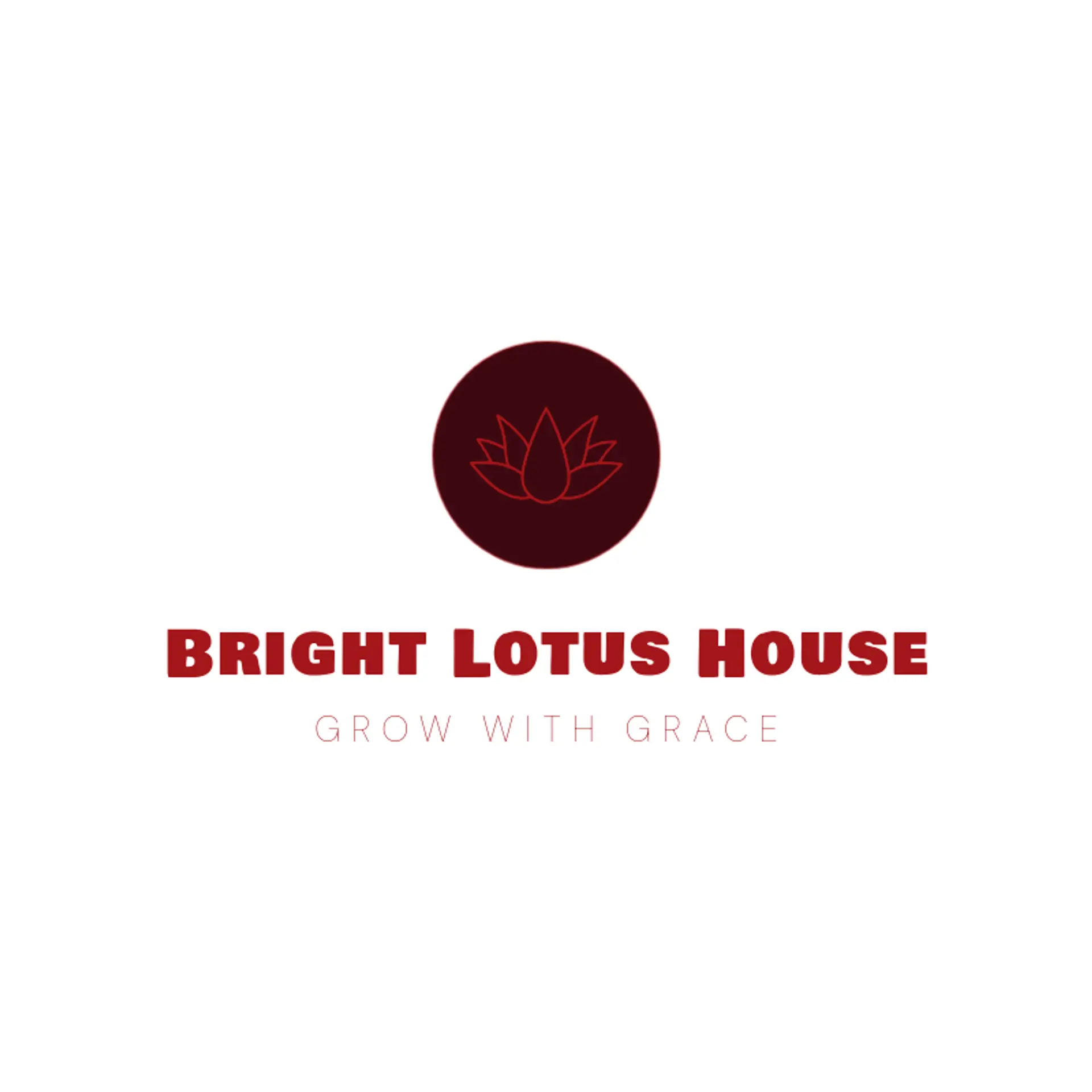Bright Lotus House logo for hindu