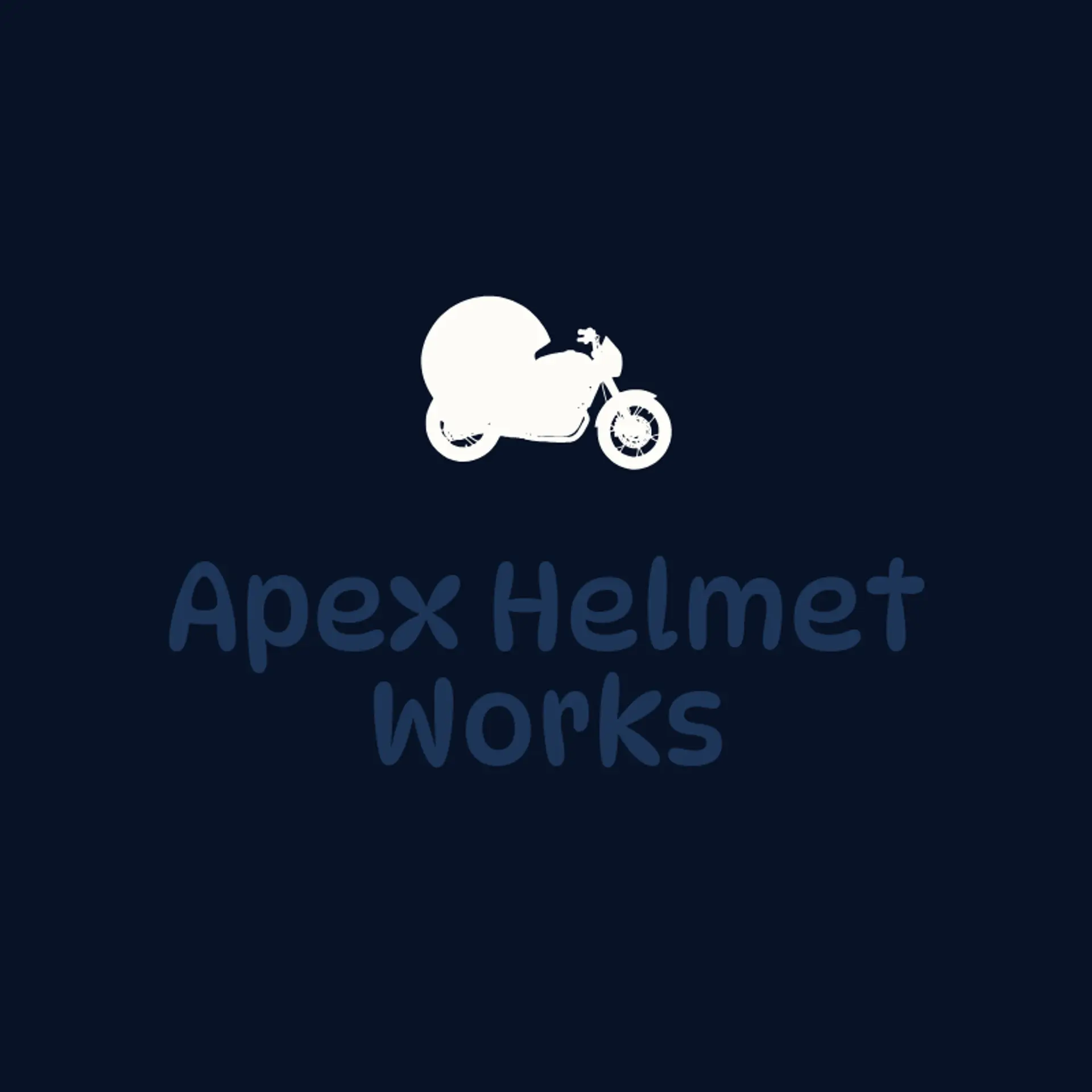 Apex Helmet Works logo for motorcycle