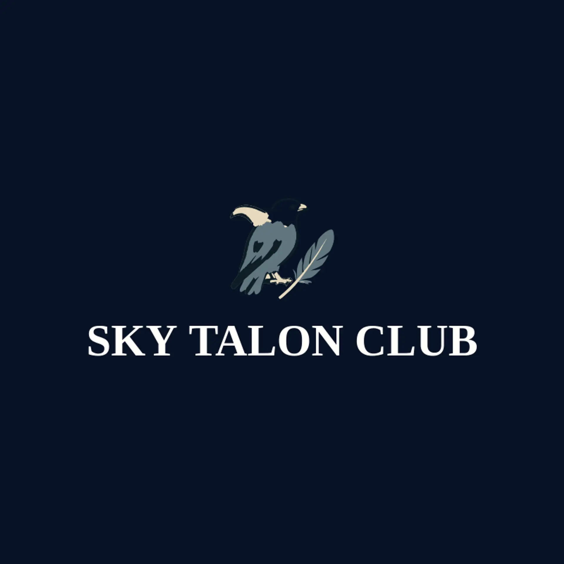 Sky Talon Club logo for hawk