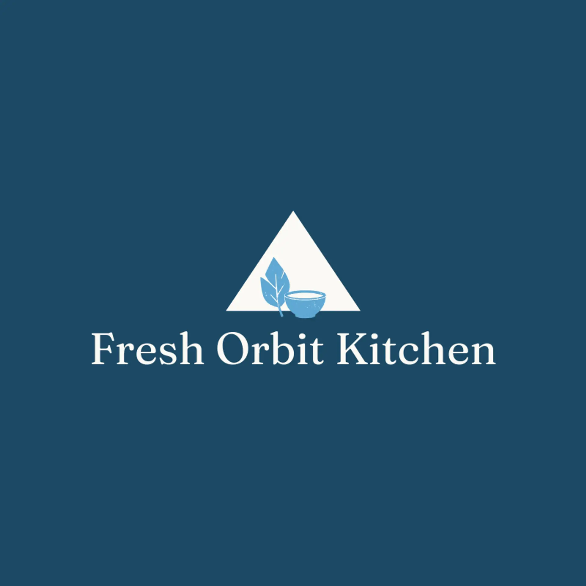 Fresh Orbit Kitchen logo for cloud kitchen