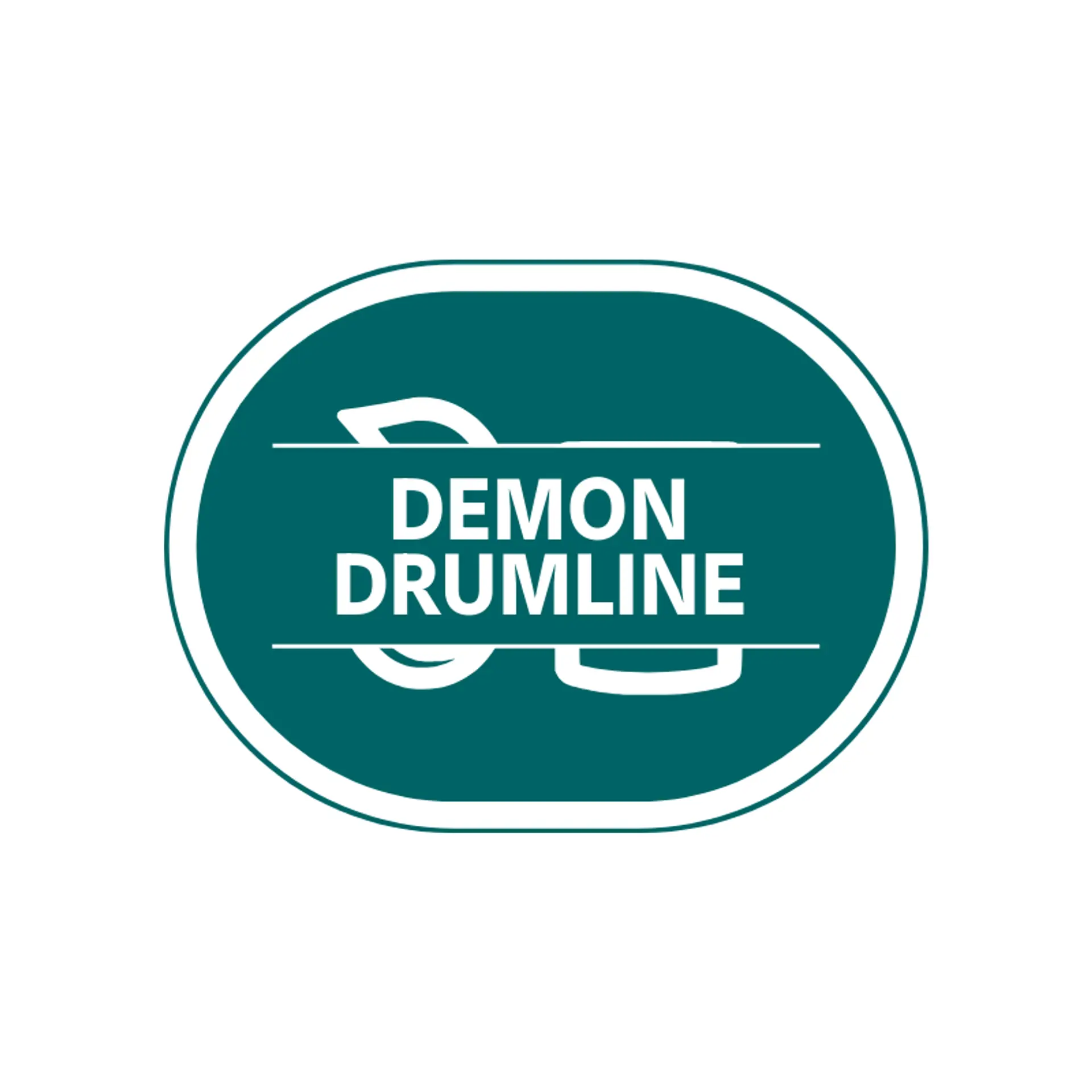 Demon Drumline logo for devil
