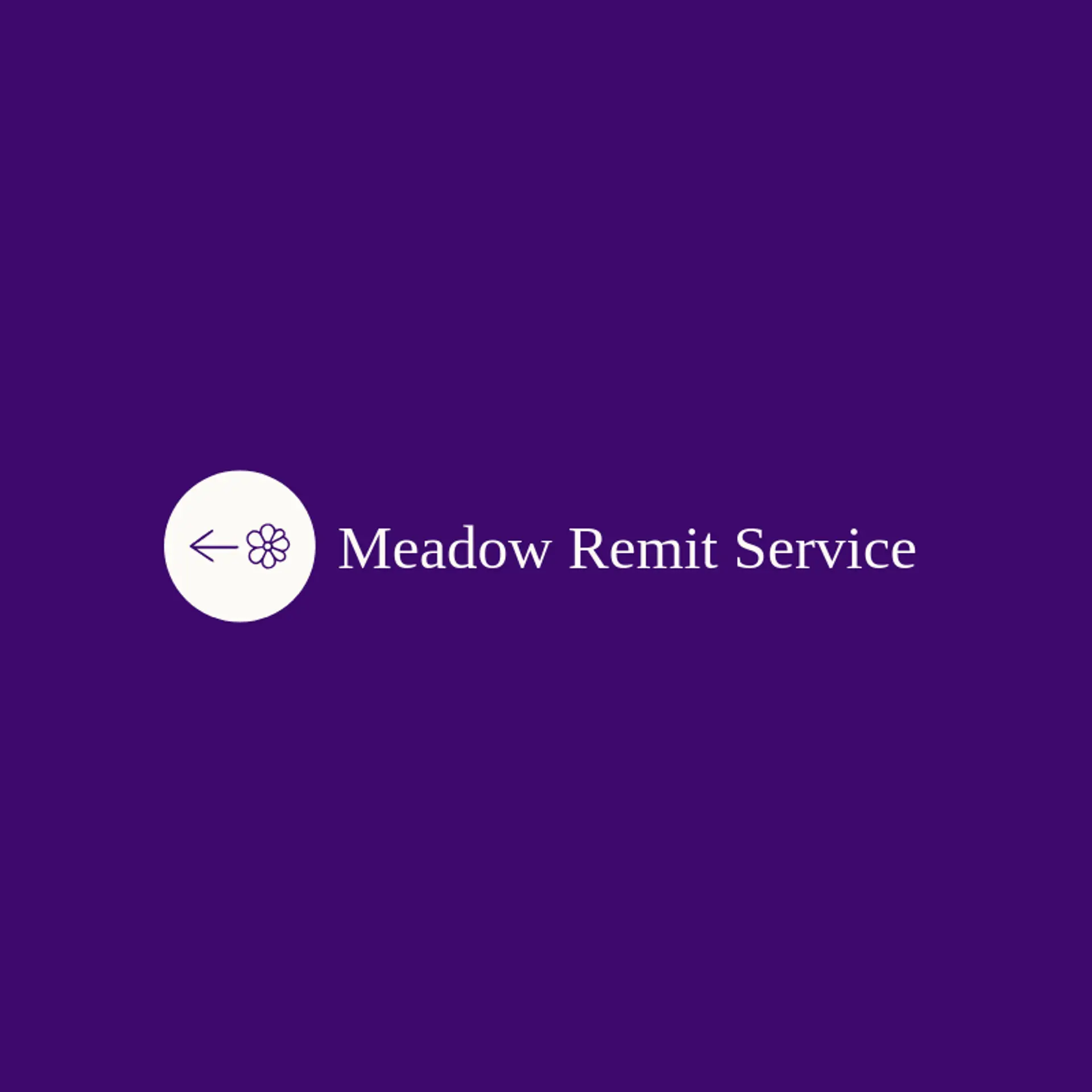 Meadow Remit Service logo for transfer