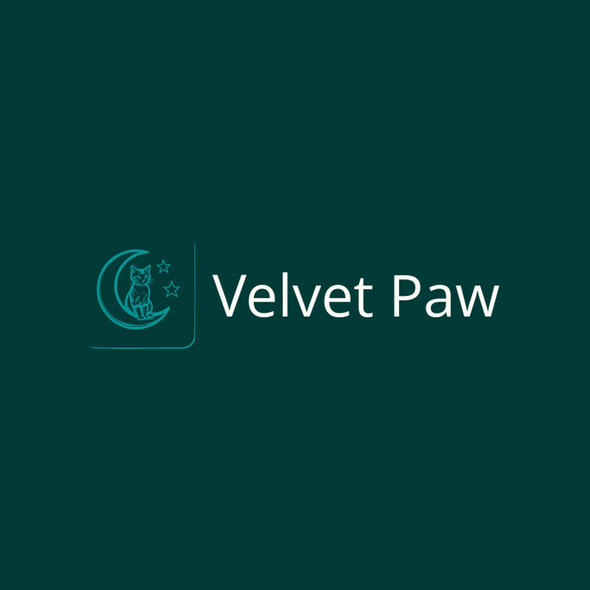 Velvet Paw logo for animal shelter