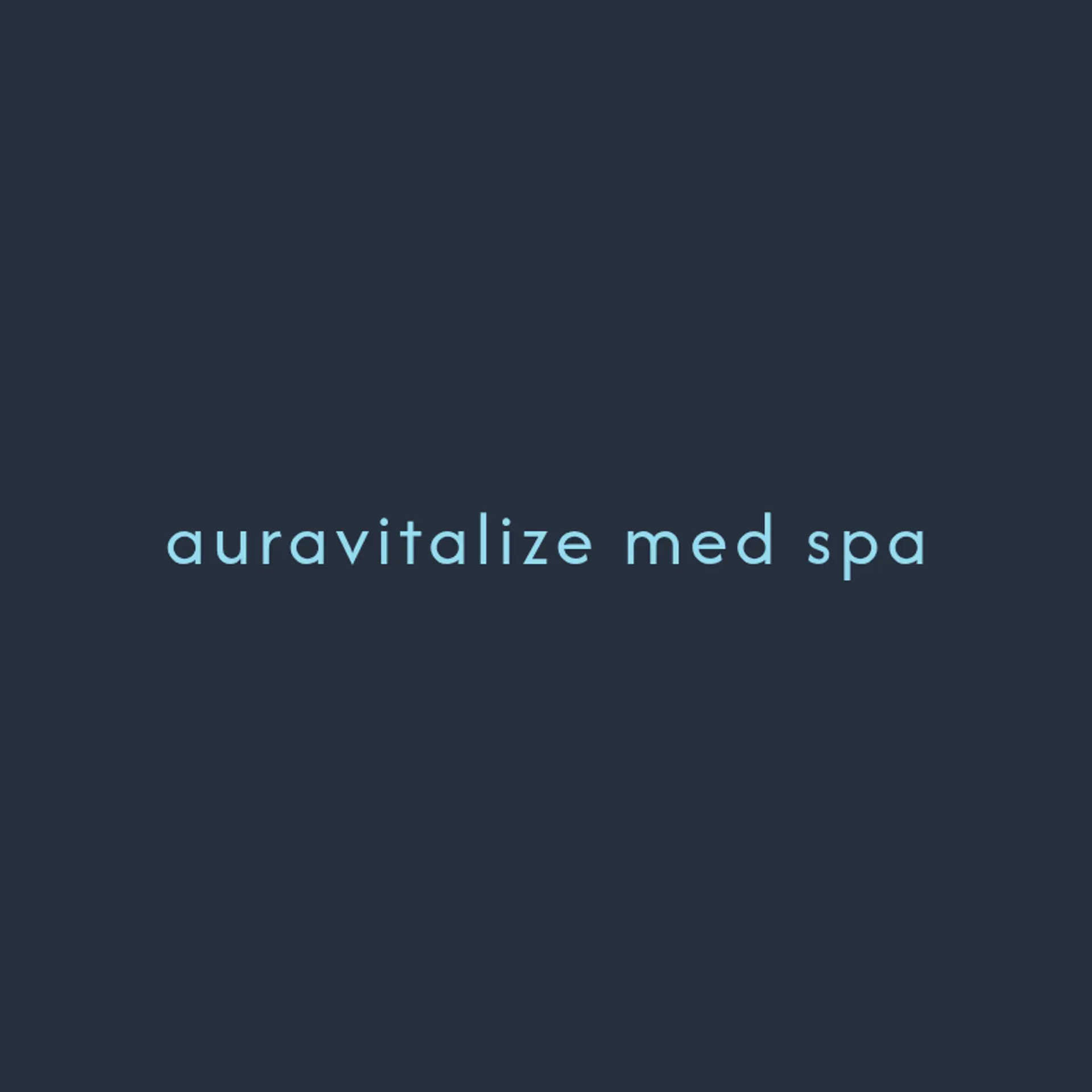 AuraVitalize Med Spa logo for medical spa