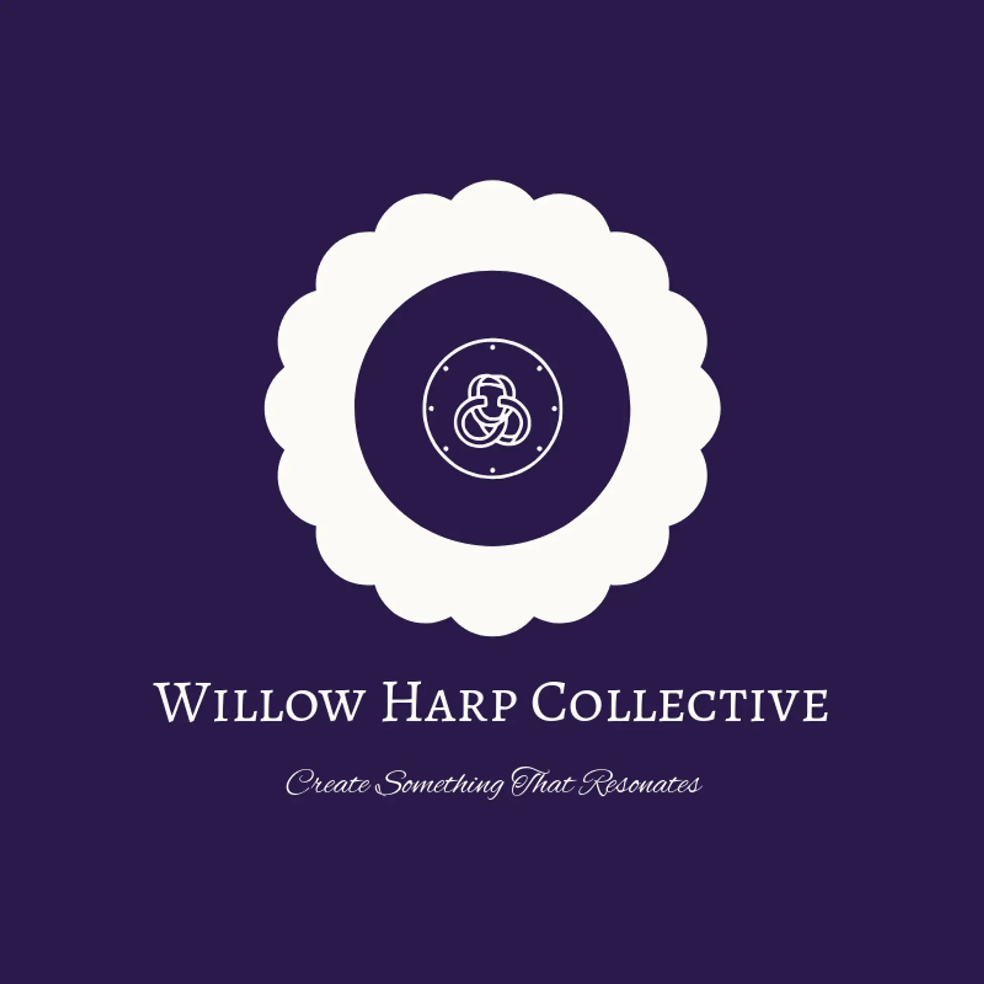 Willow Harp Collective logo for celtic