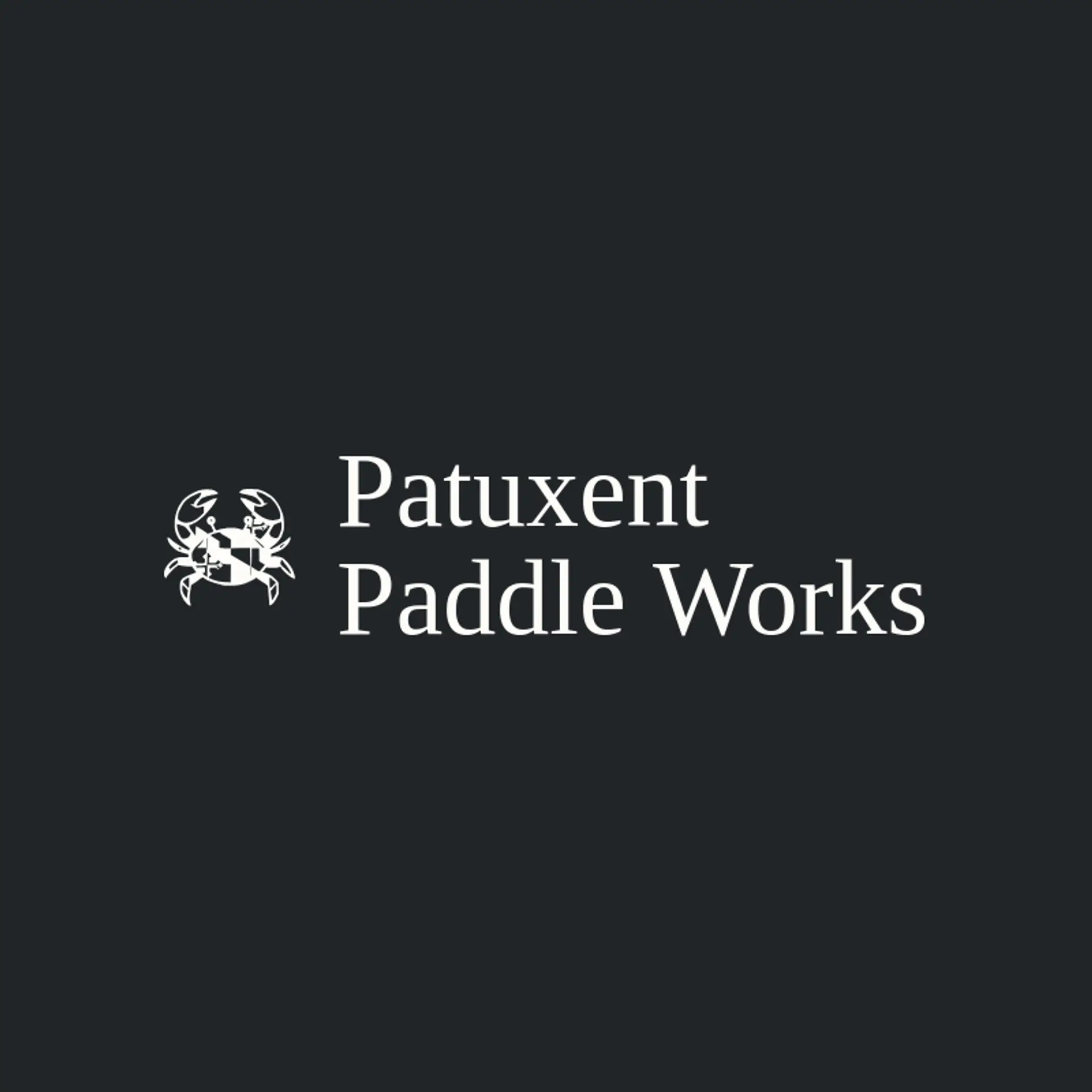 Patuxent Paddle Works logo for maryland