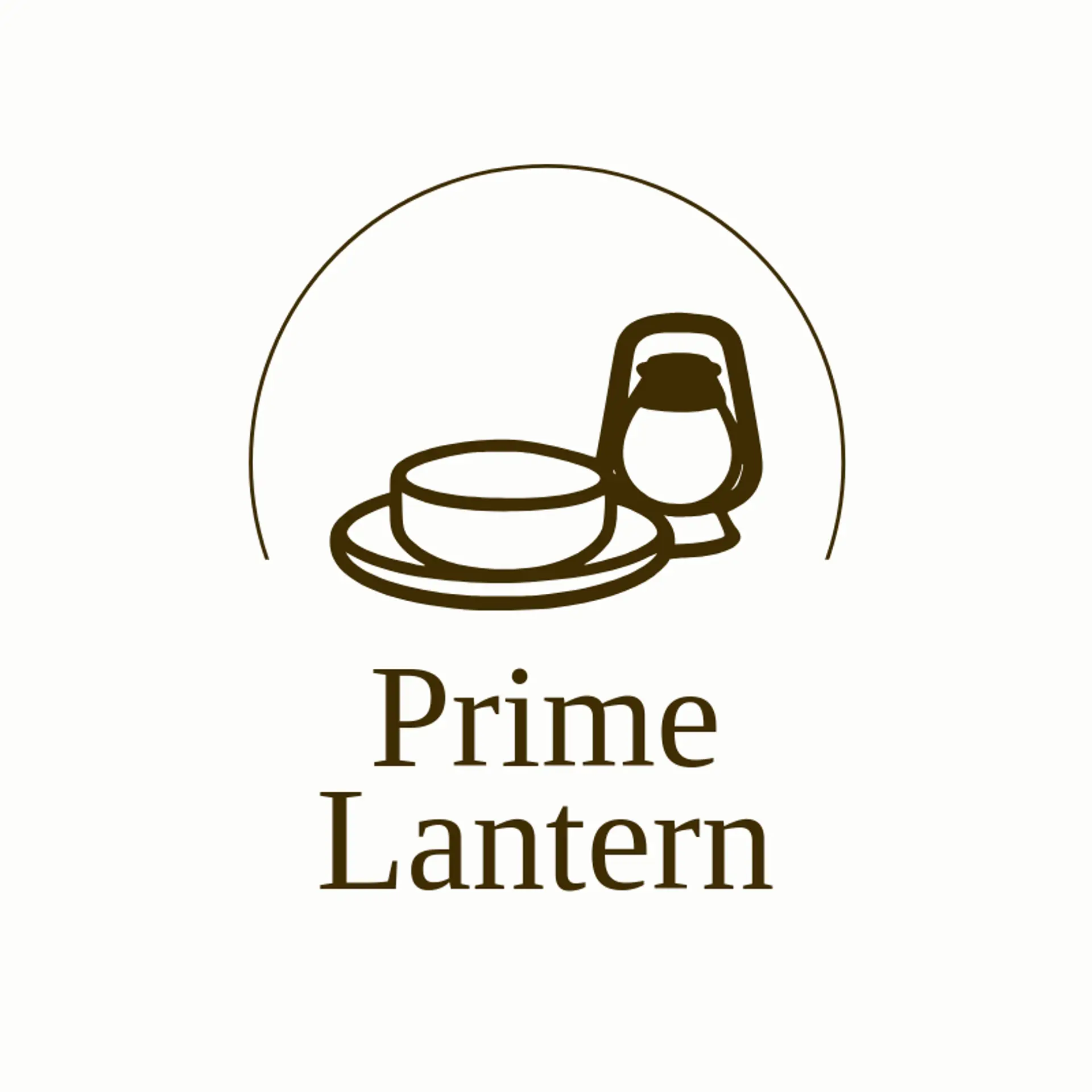 Prime Lantern logo for steakhouse