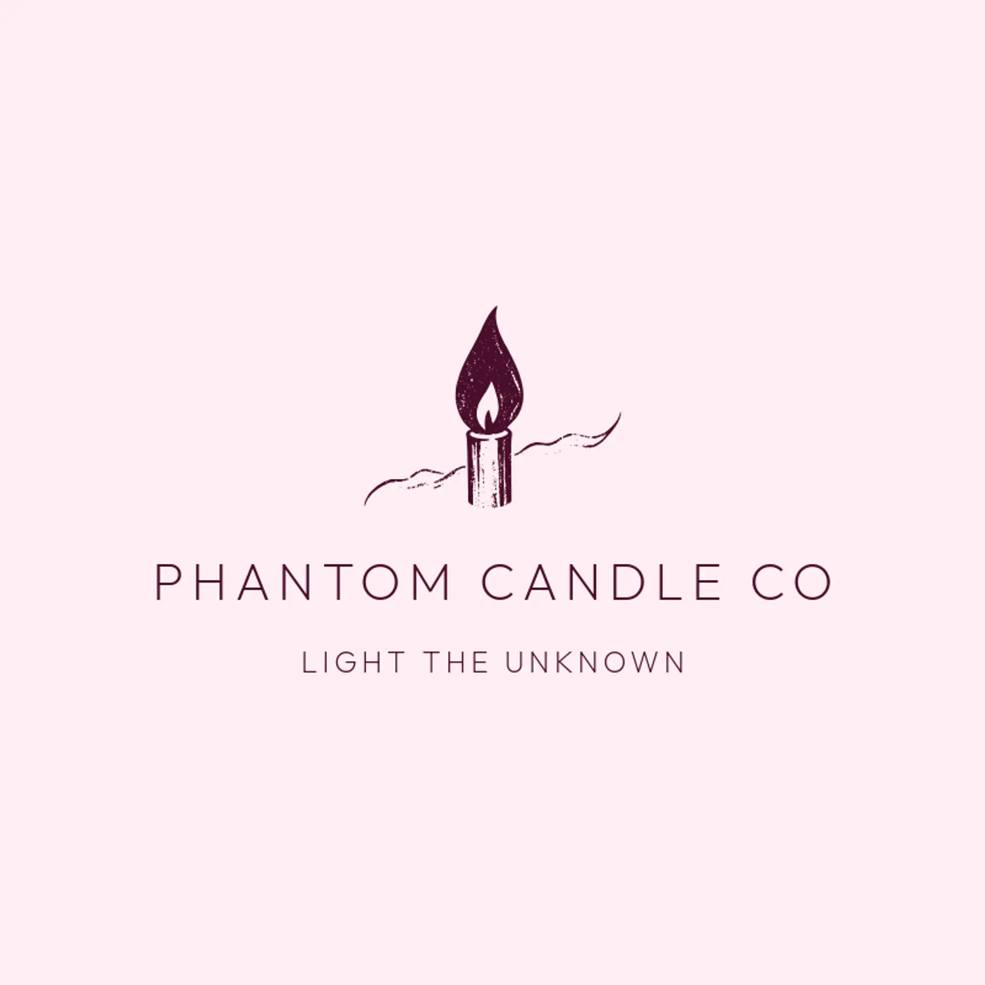 Phantom Candle Co logo for phantom