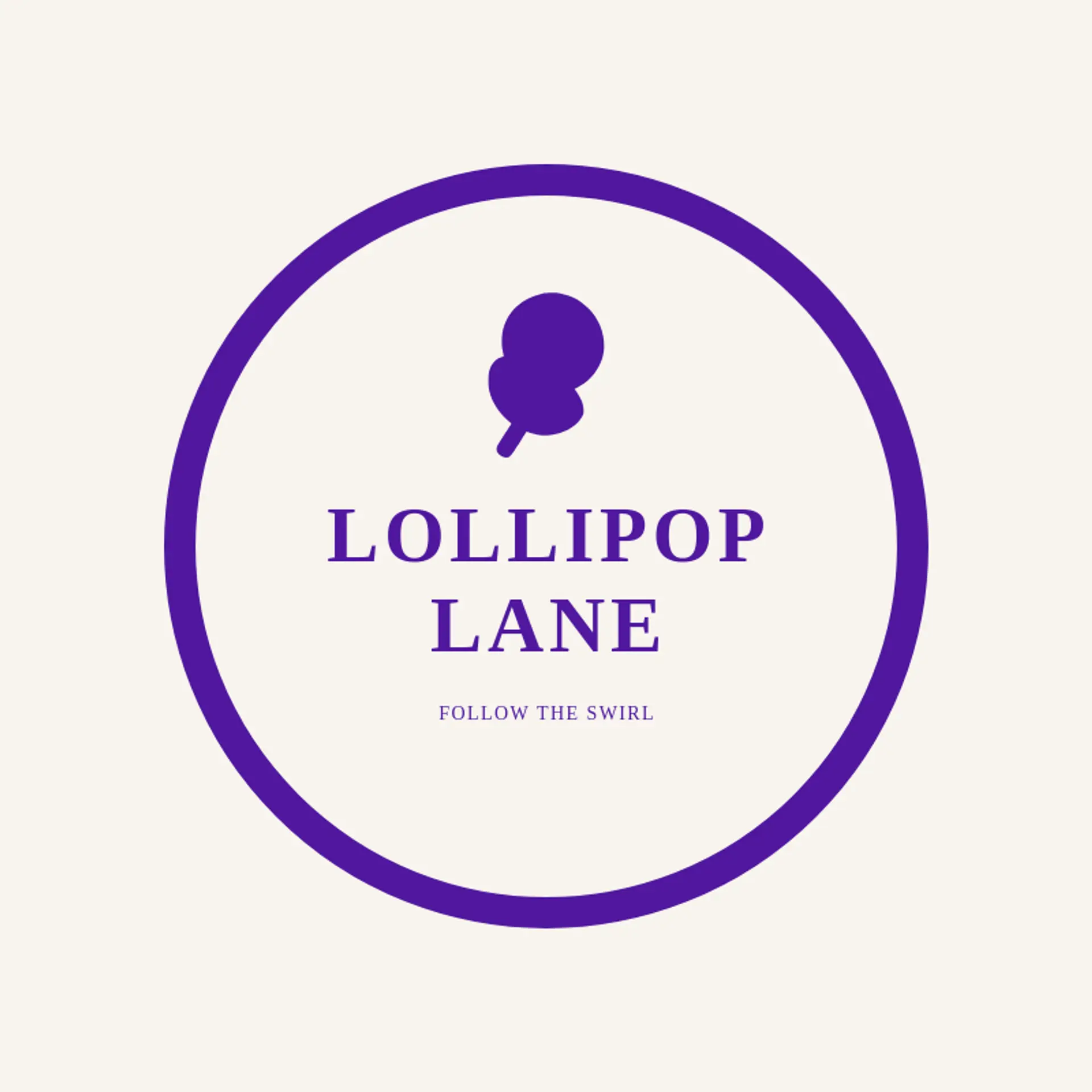 Lollipop Lane logo for sweets