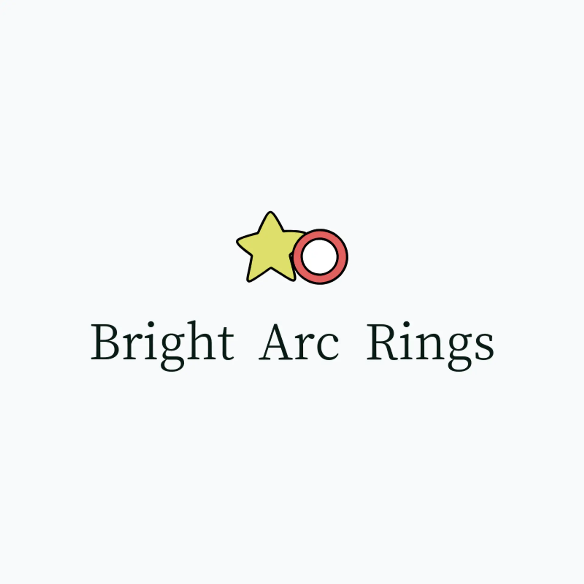 Bright Arc Rings logo for ring