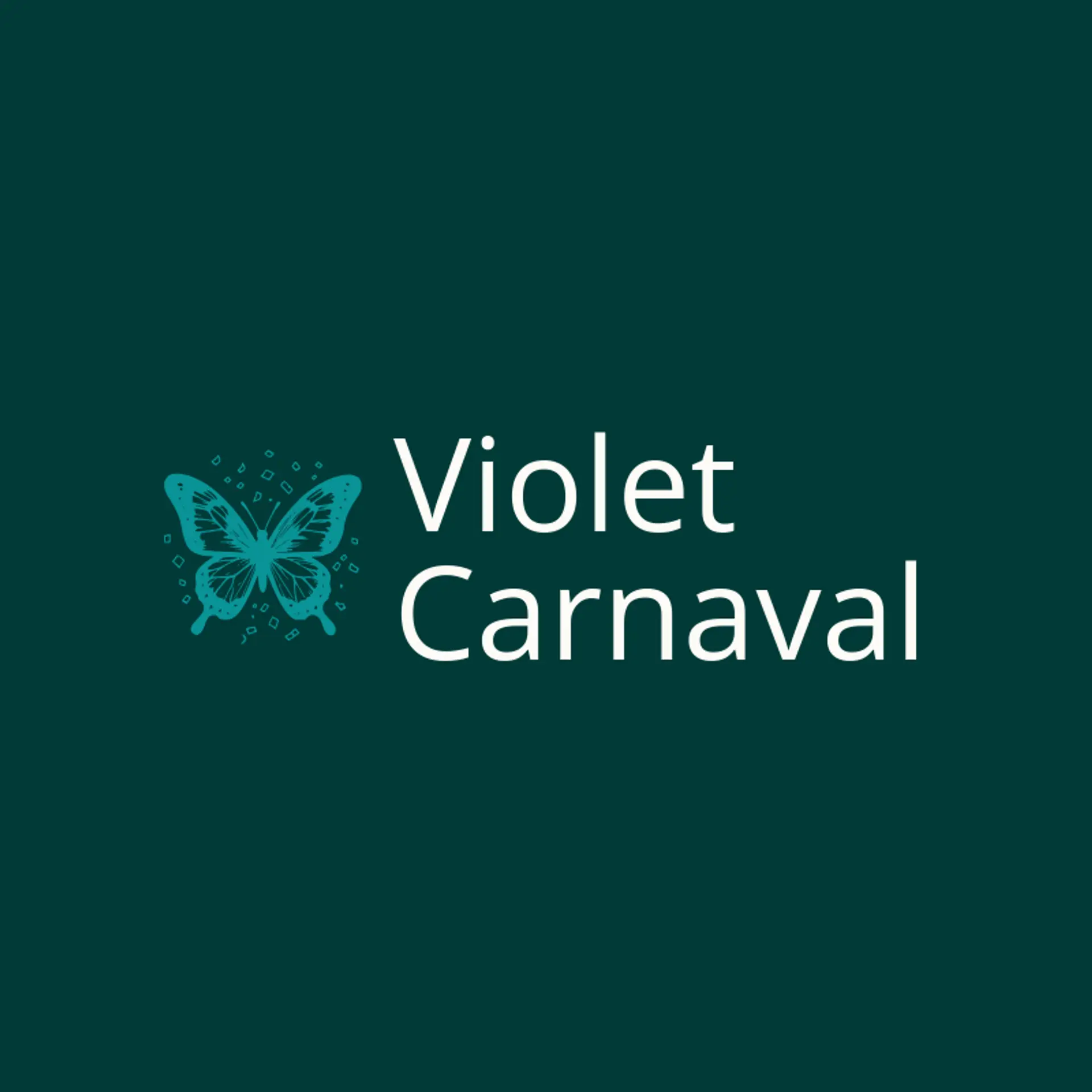 Violet Carnaval logo for fiesta