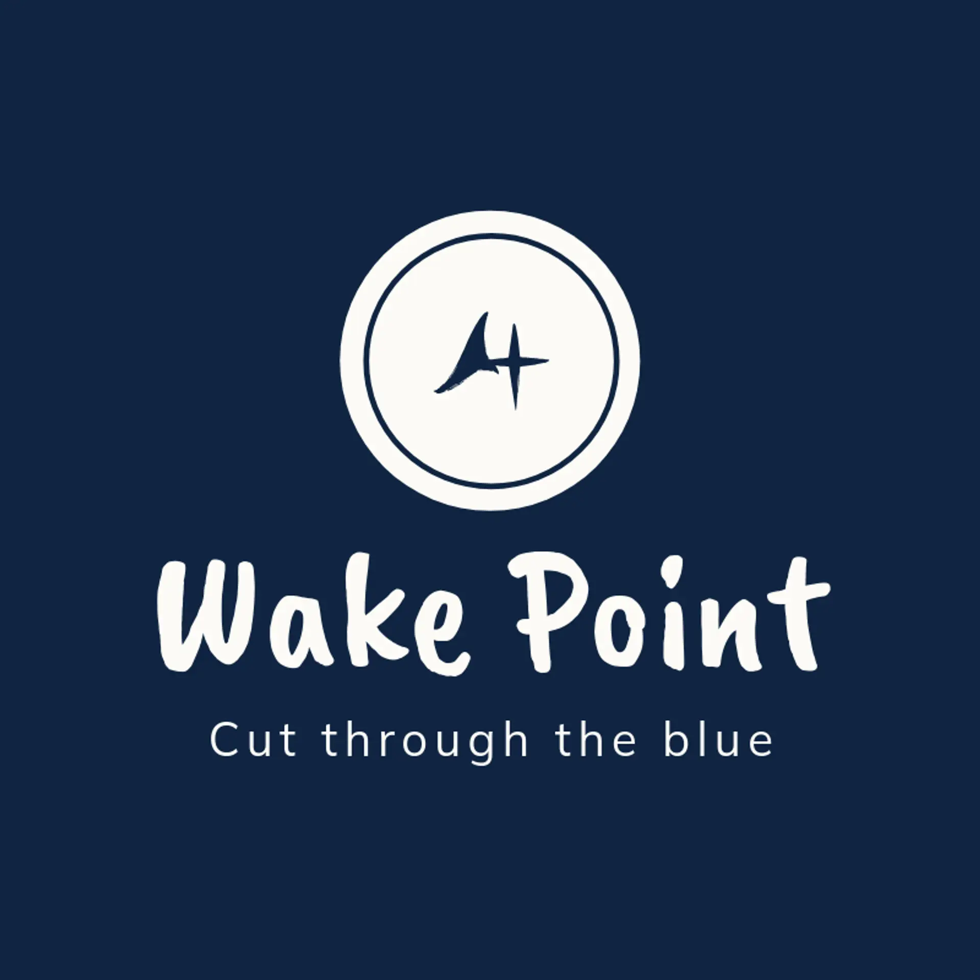 Wake Point logo for shark