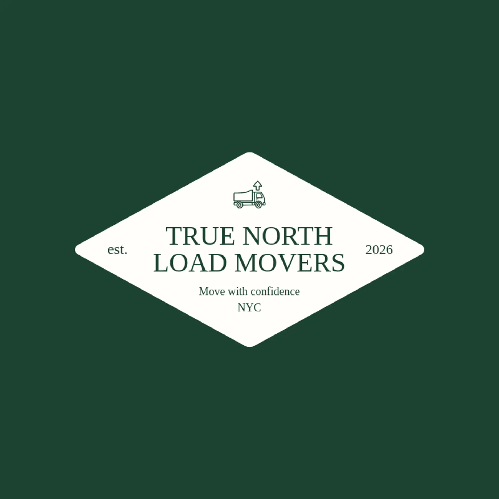 True North Load Movers logo for hauling