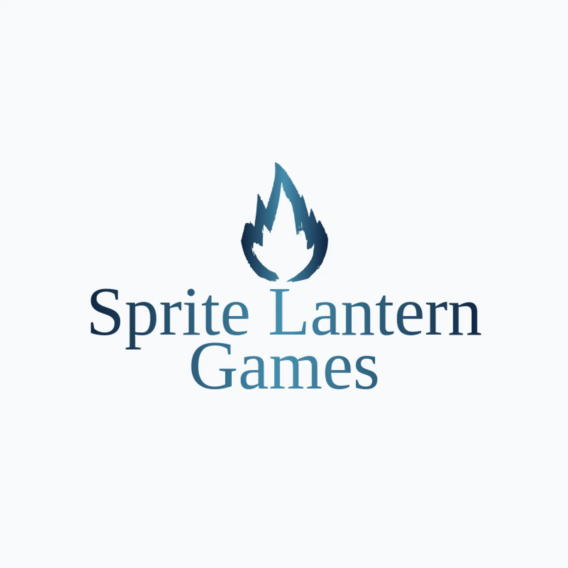 Sprite Lantern Games logo for pixelated