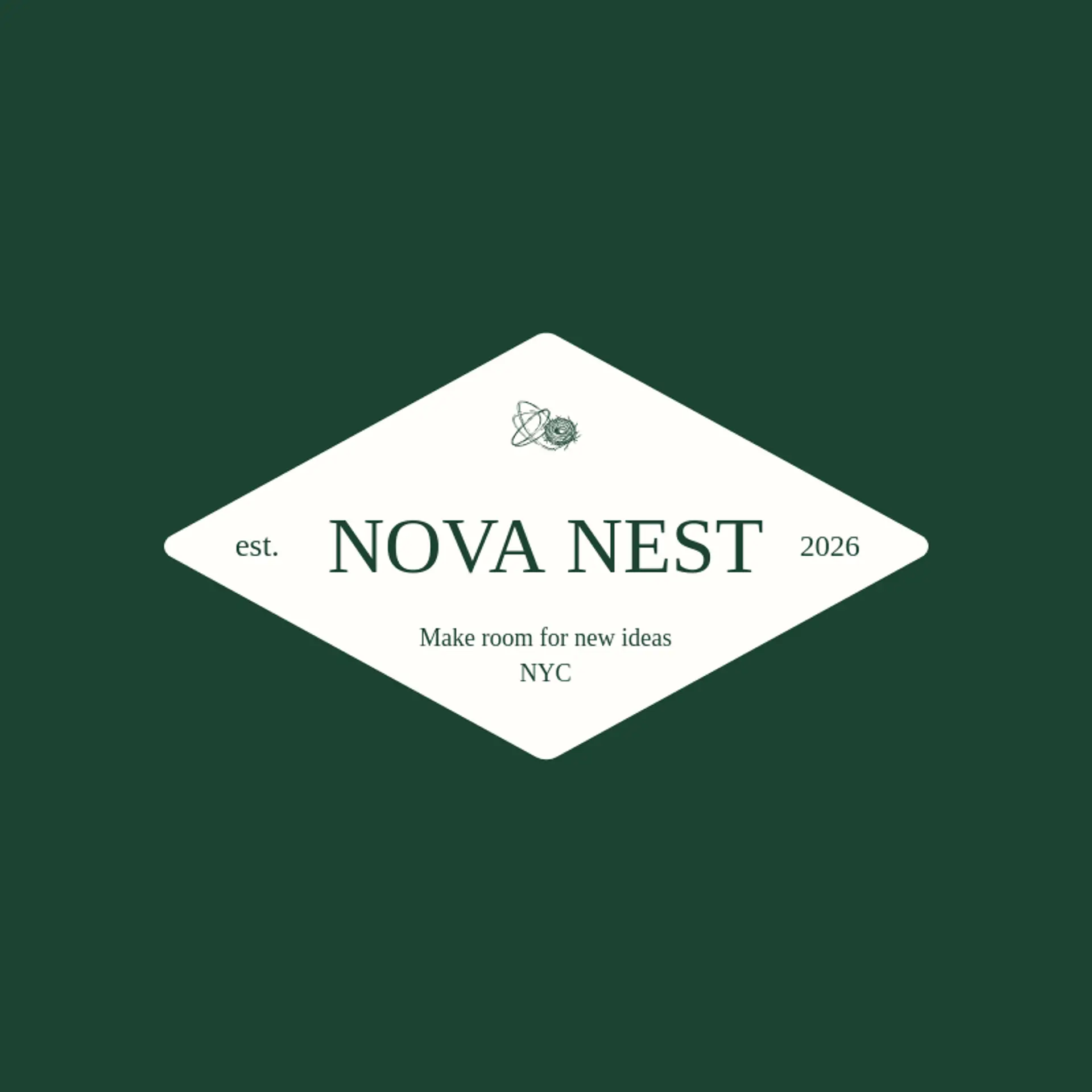 Nova Nest logo for orbit
