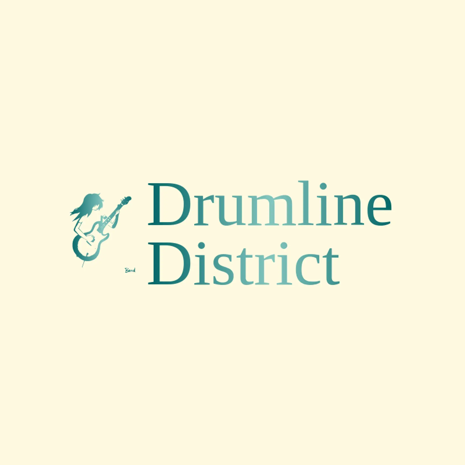 Drumline District logo for rockstar