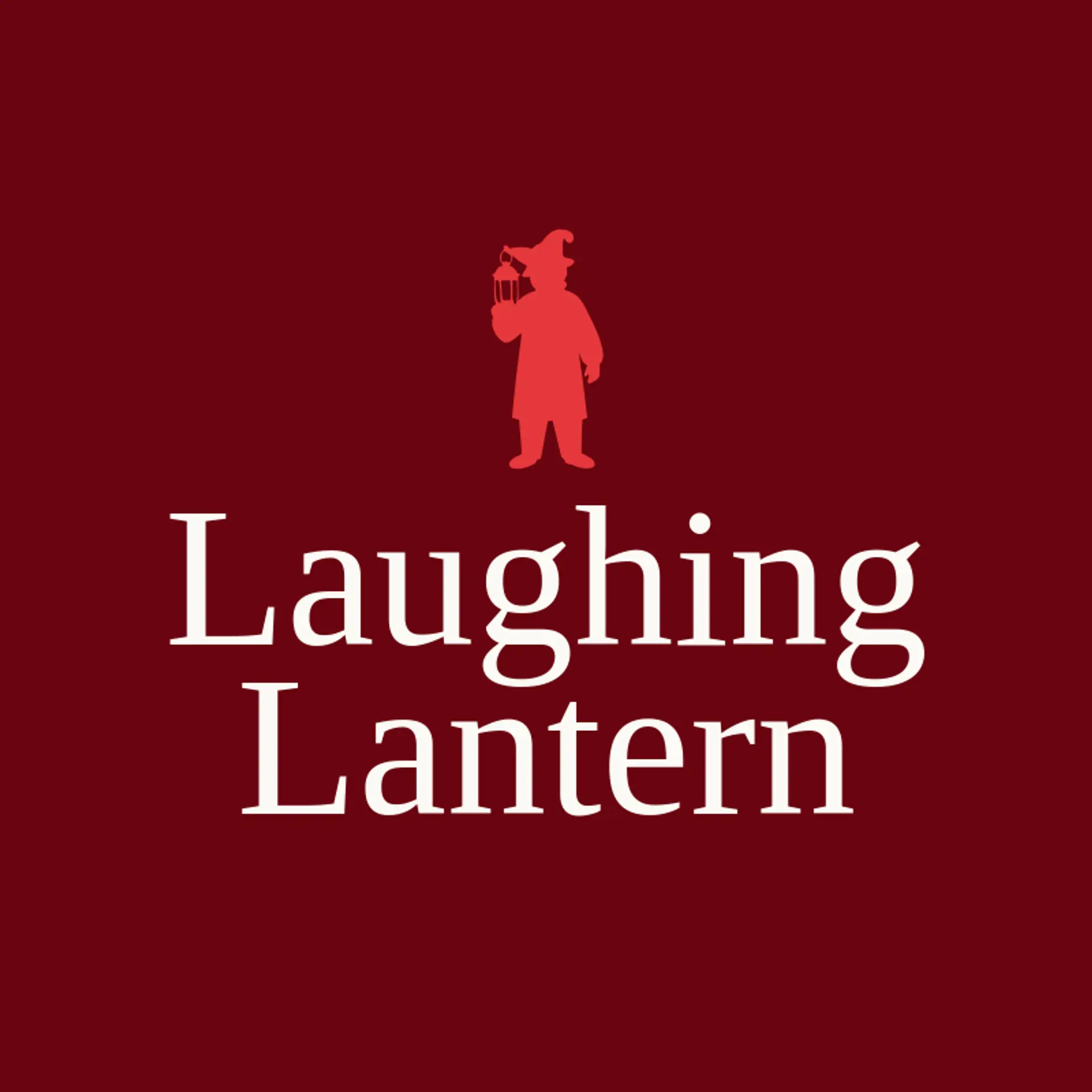 Laughing Lantern logo for jester