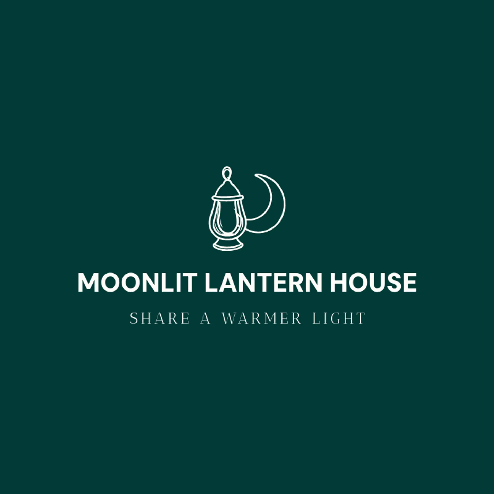 Moonlit Lantern House logo for islam