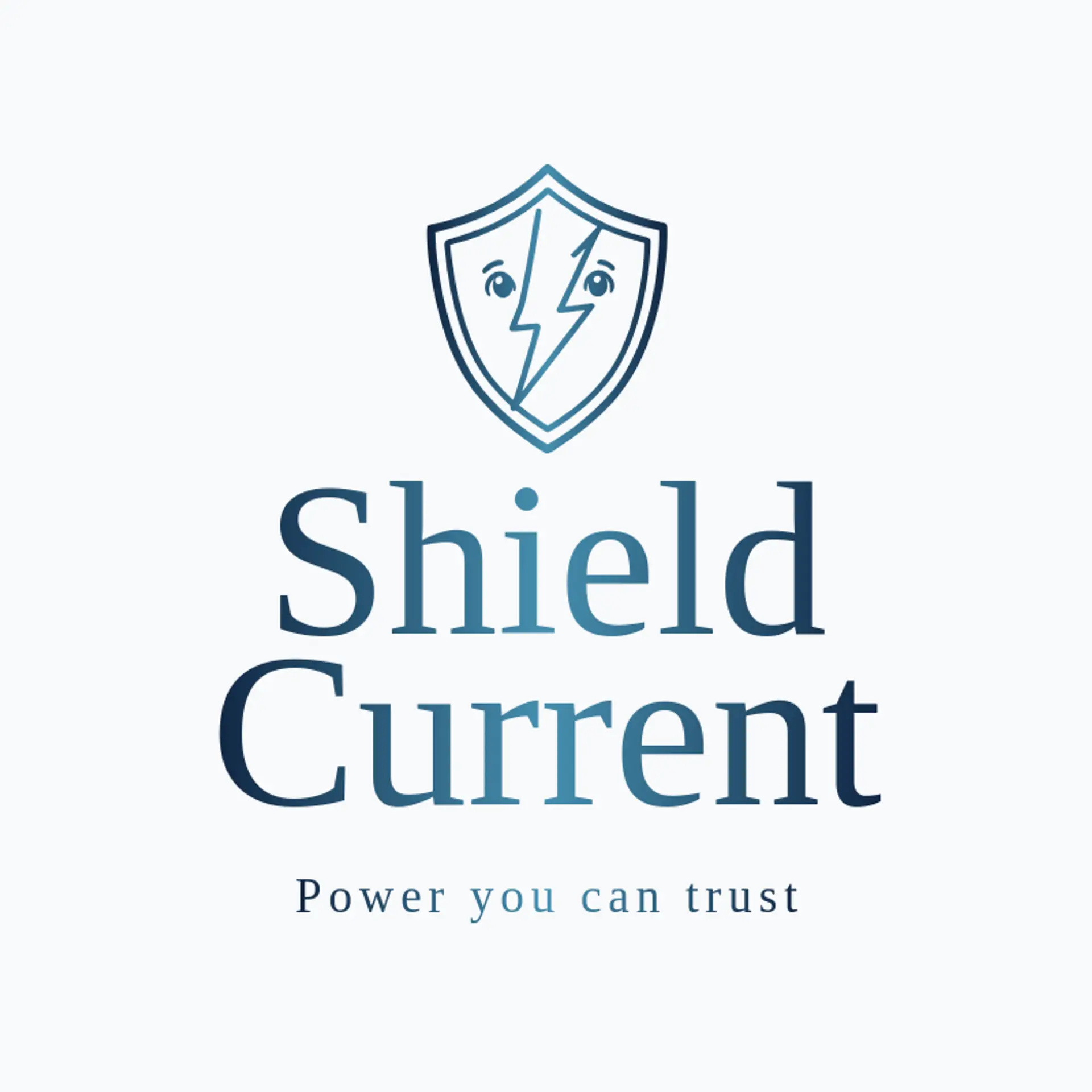 Shield Current logo for charger