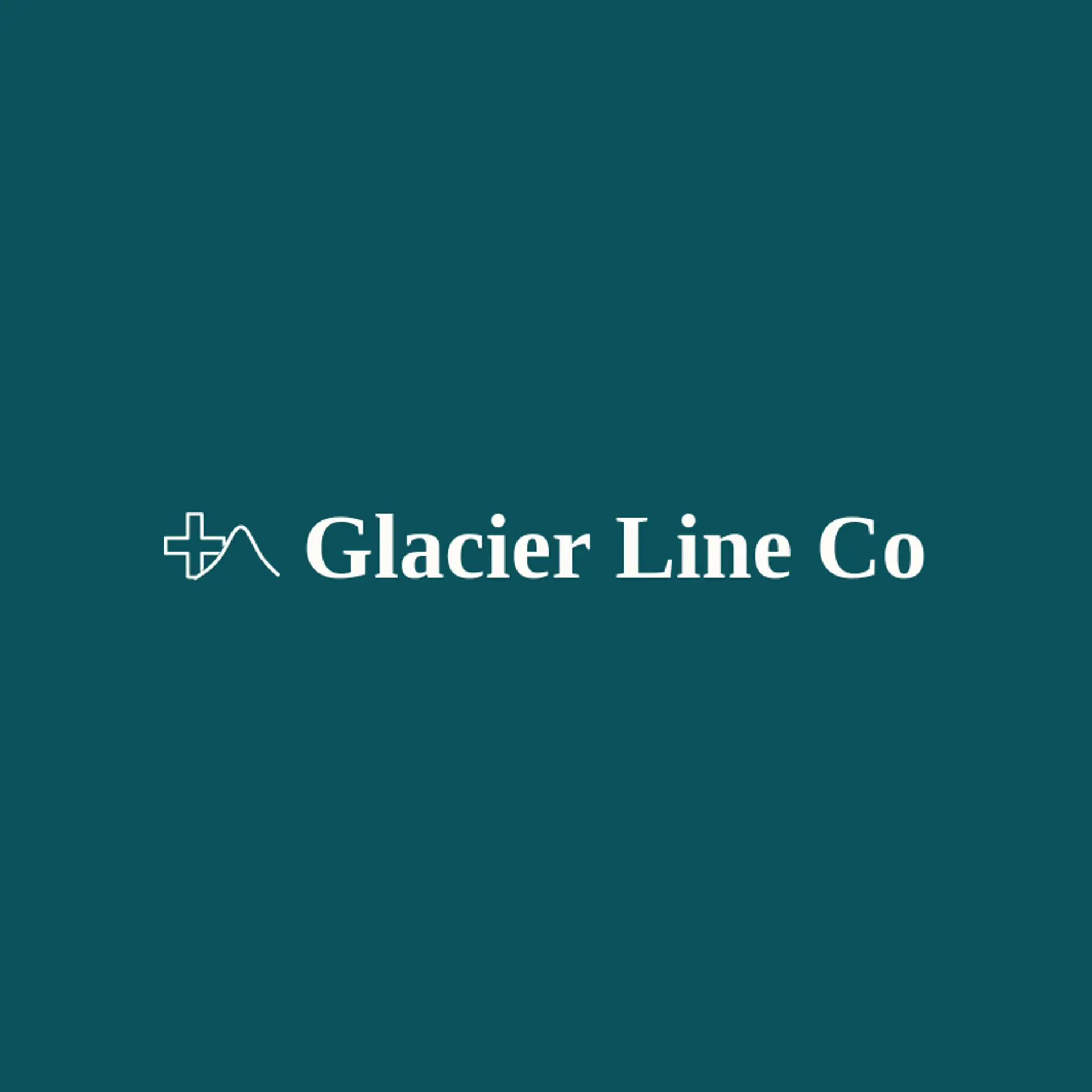 Glacier Line Co logo for swiss