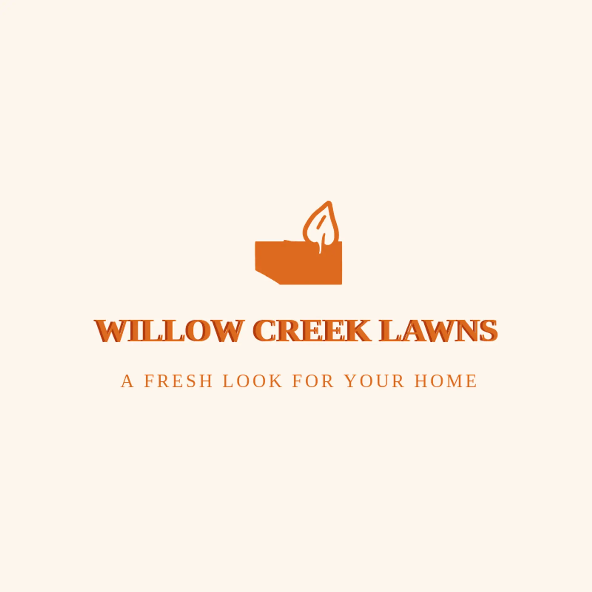 Willow Creek Lawns logo for lawn service