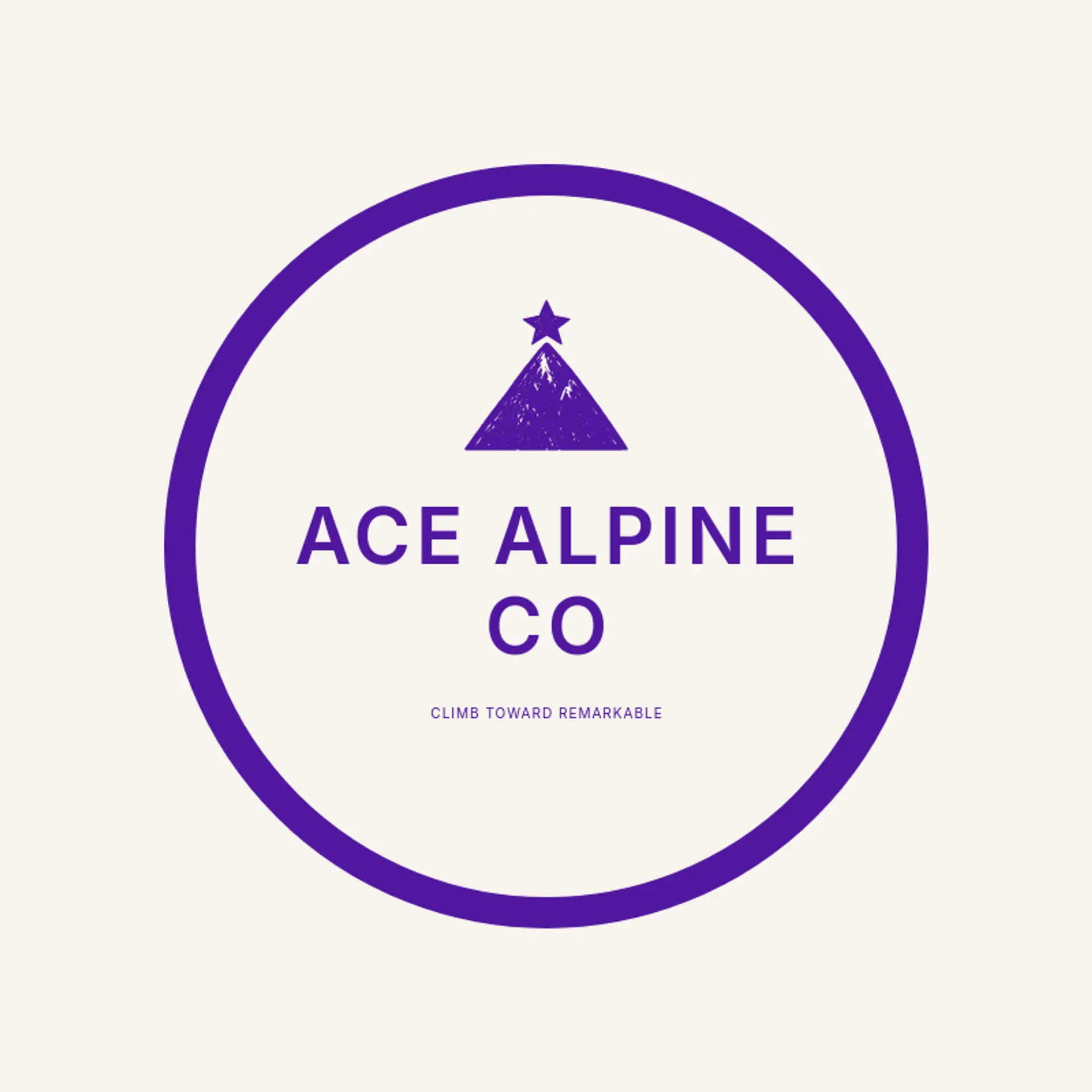 Ace Alpine Co logo for ace