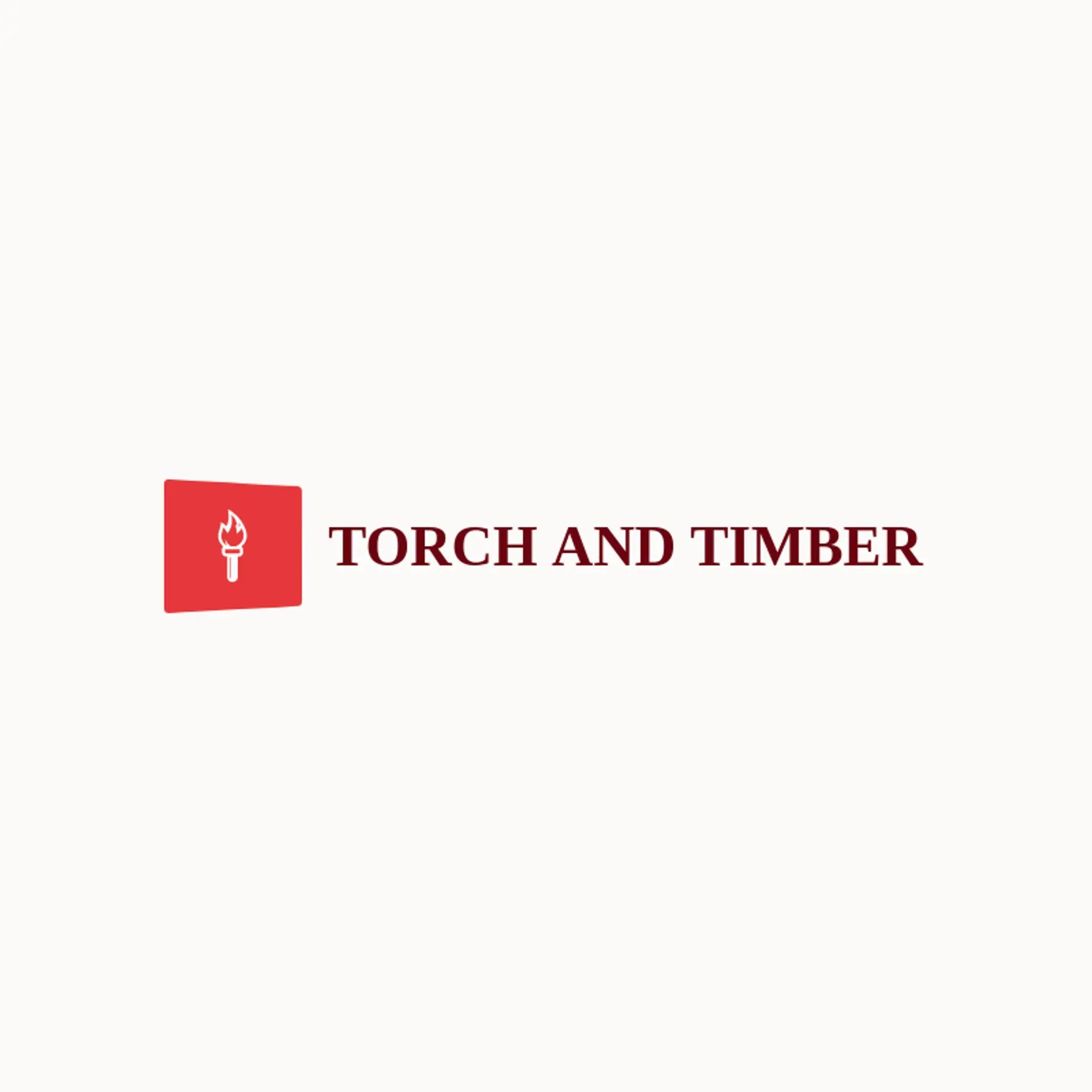 Torch And Timber logo for flame