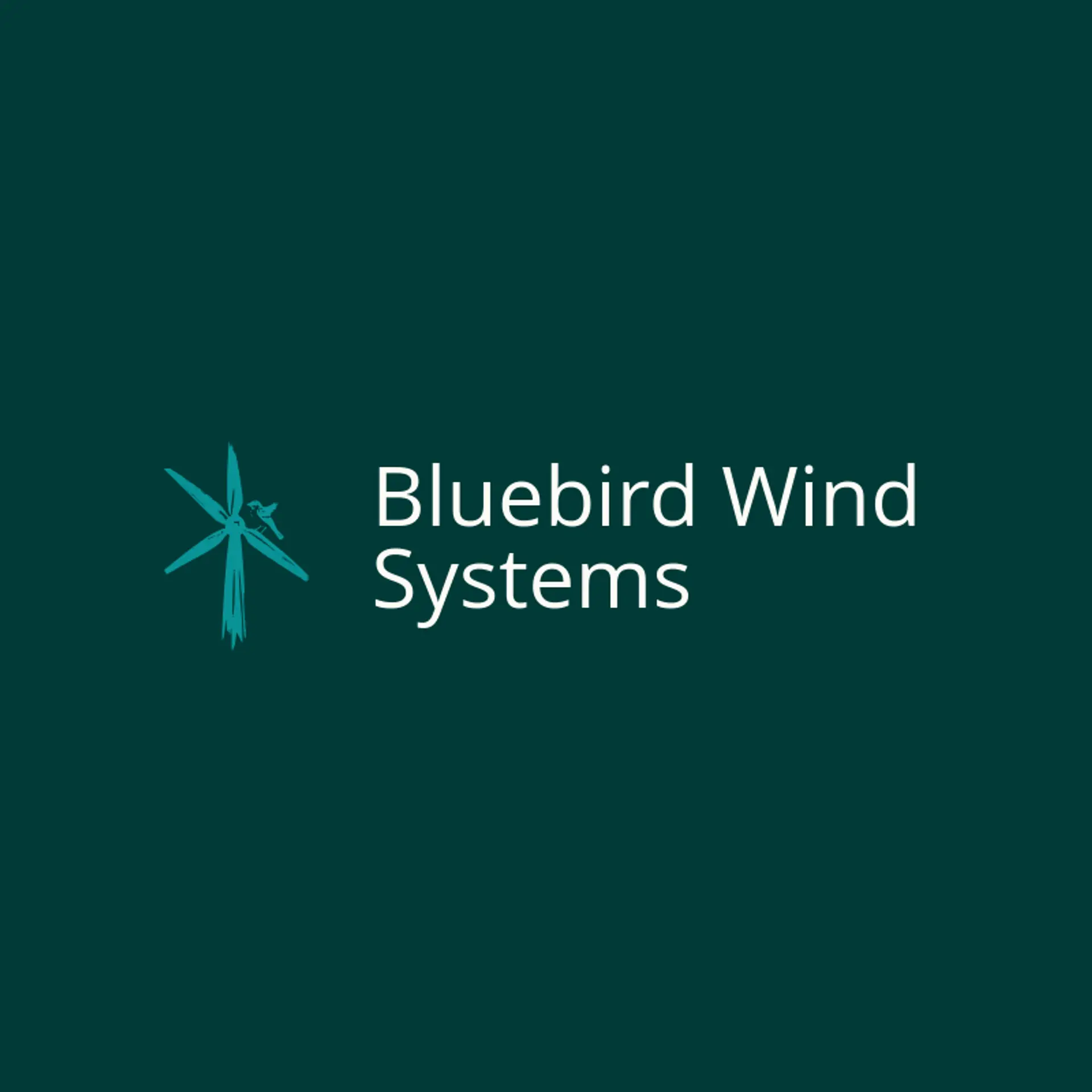 Bluebird Wind Systems logo for wind