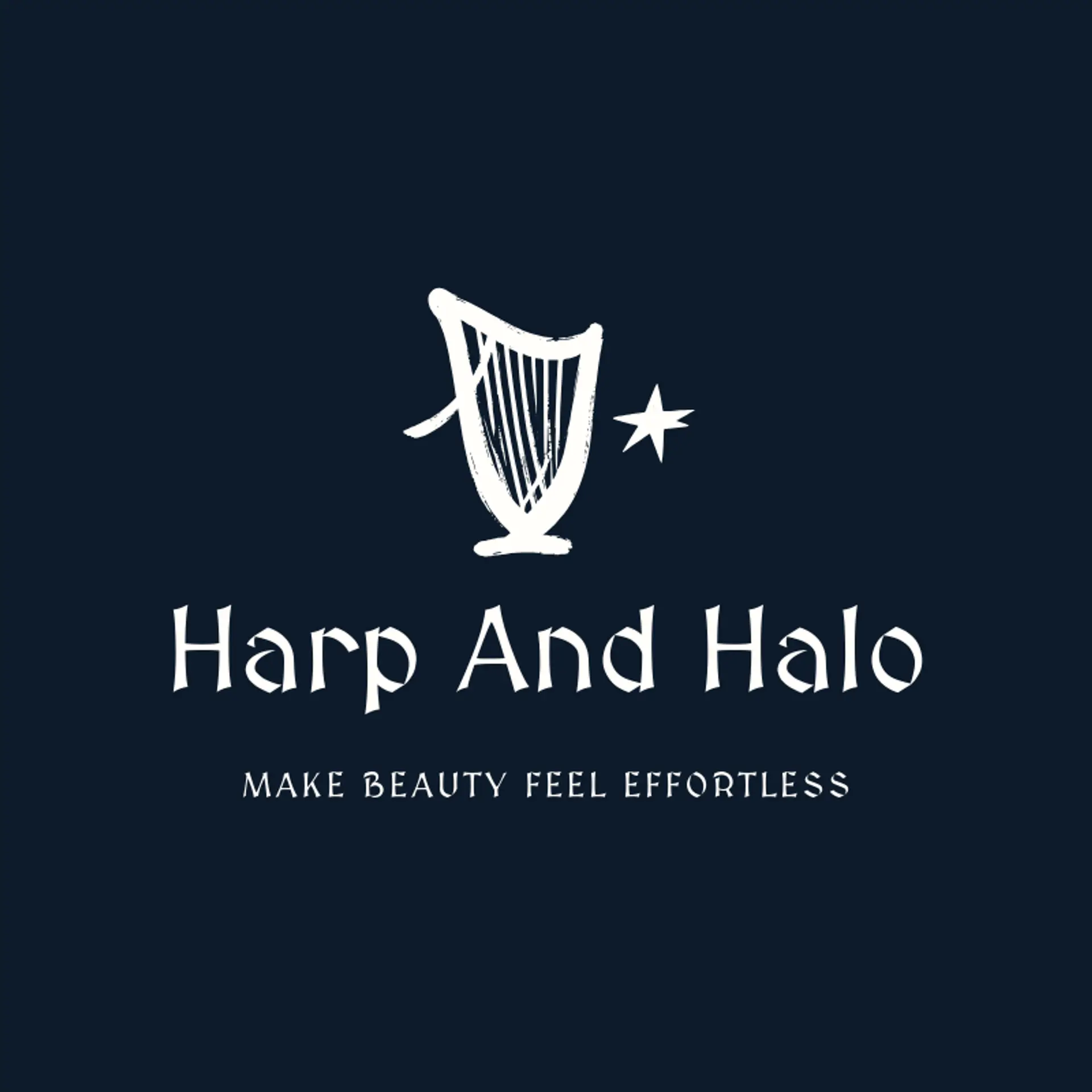 Harp and Halo logo for angel