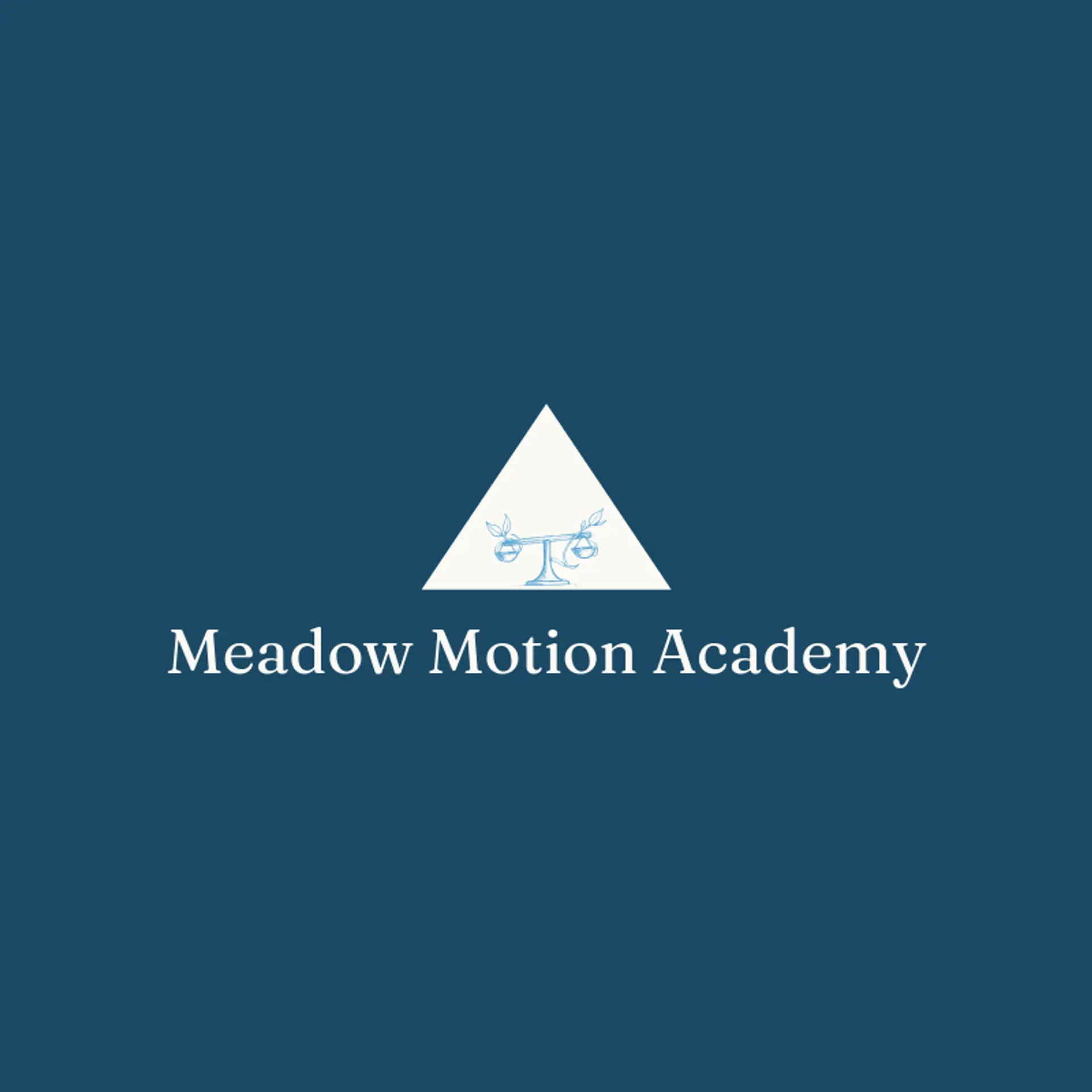 Meadow Motion Academy logo for gymnastics