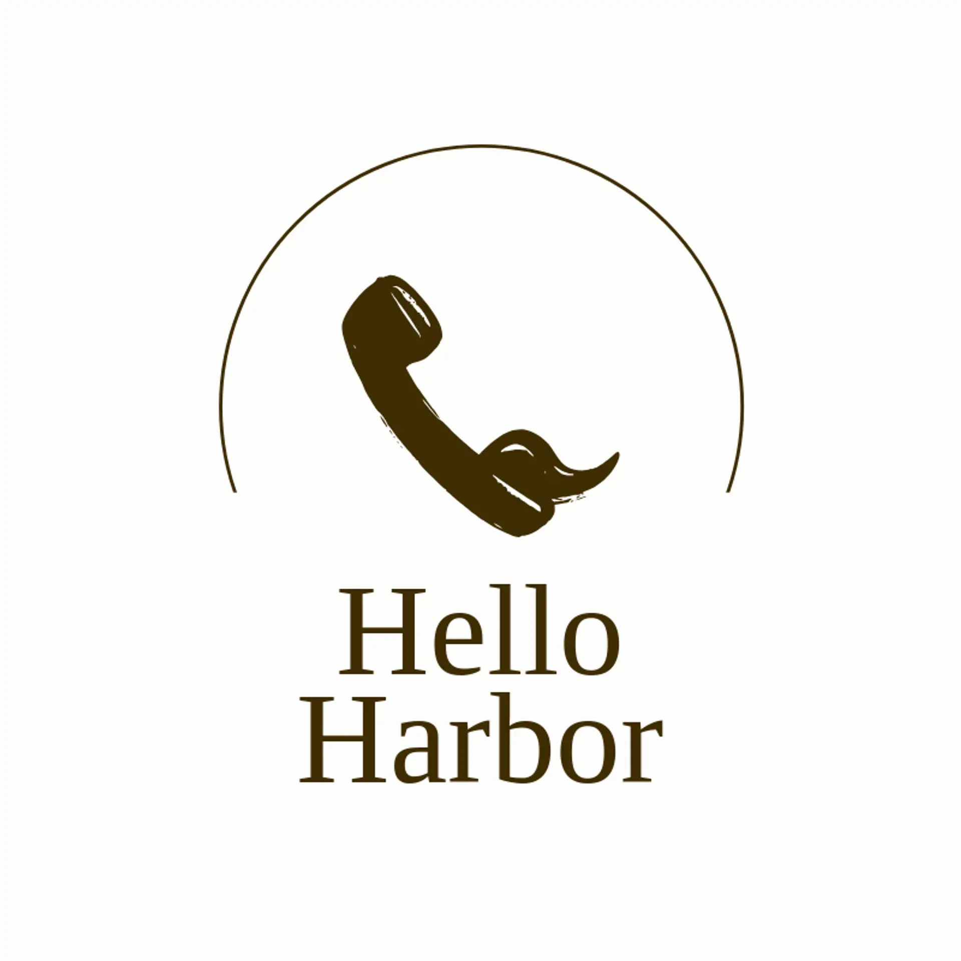 Hello Harbor logo for telephone