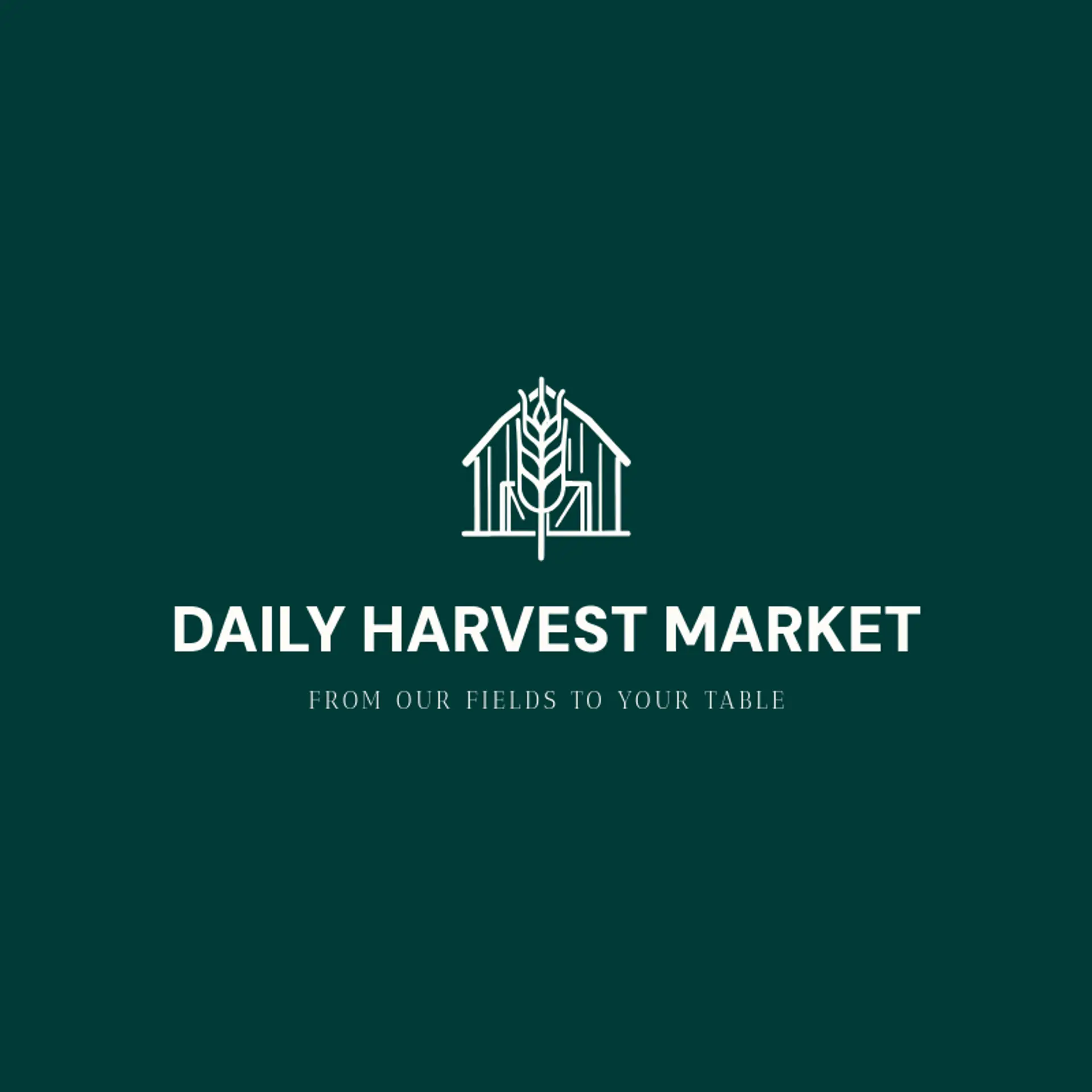 Daily Harvest Market logo for mart