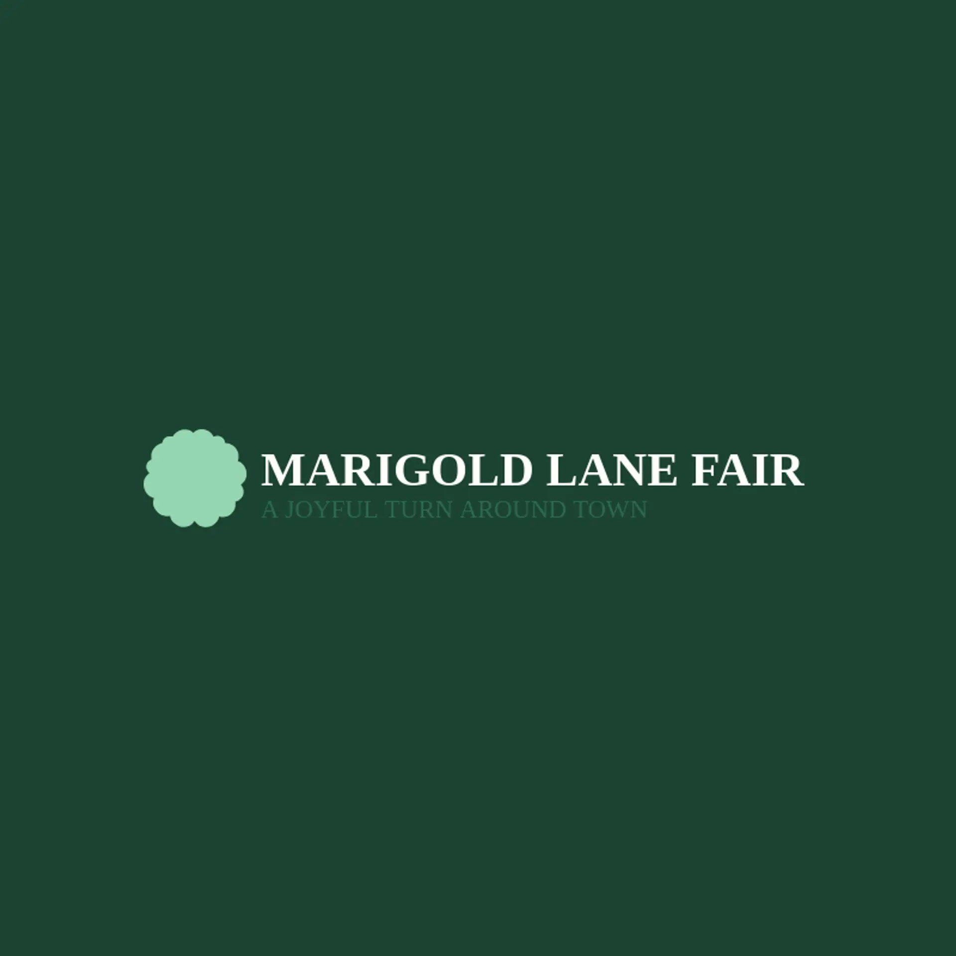 Marigold Lane Fair logo for fair