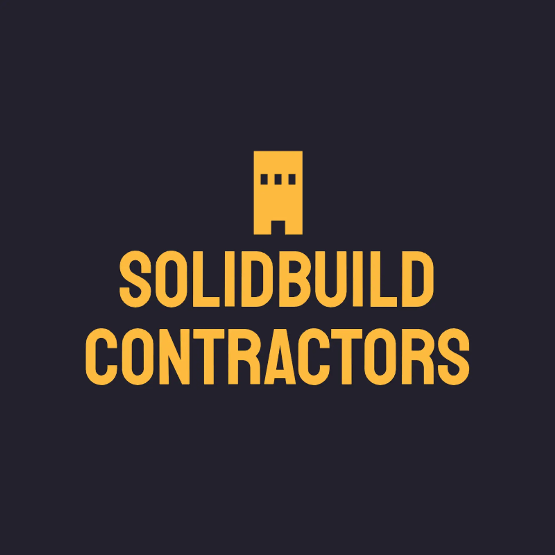 SolidBuild Contractors logo for general construction