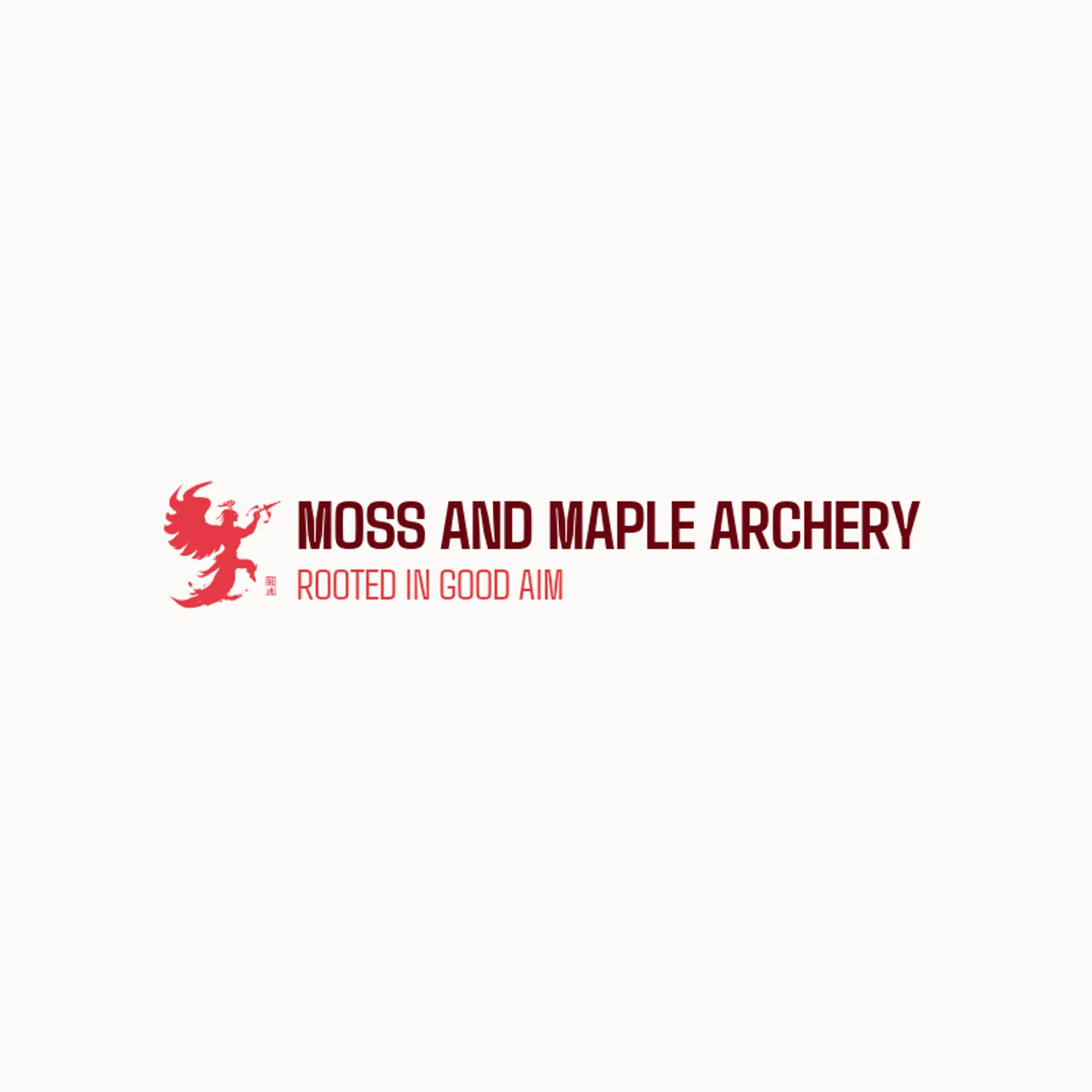 Moss and Maple Archery logo for archer