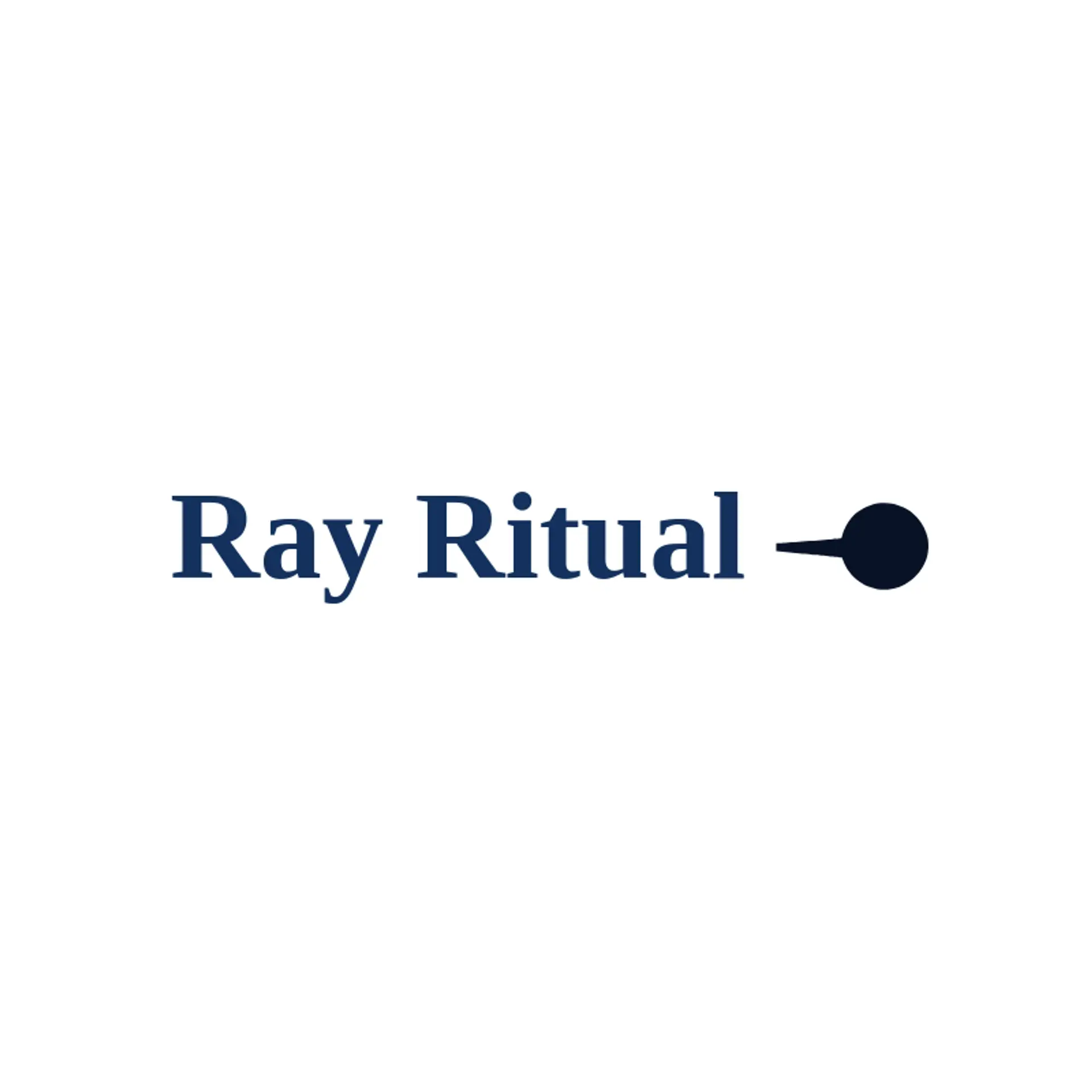 Ray Ritual logo for laser