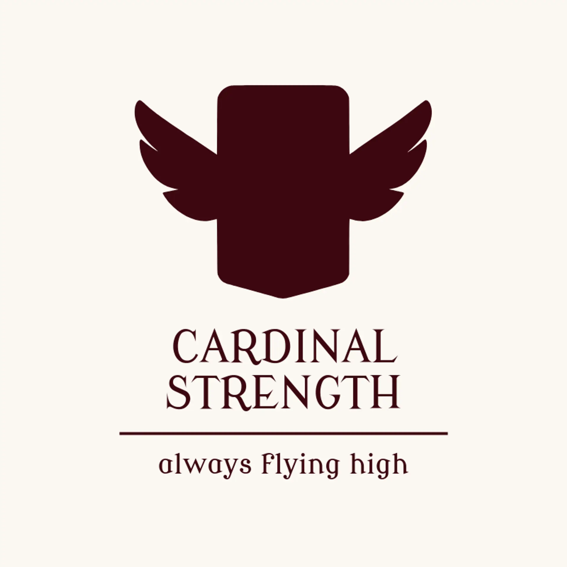 Cardinal Strength logo for police