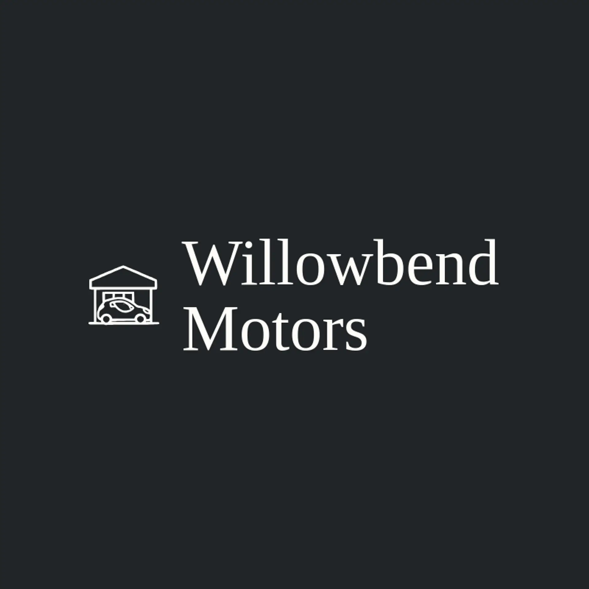 Willowbend Motors logo for car dealership